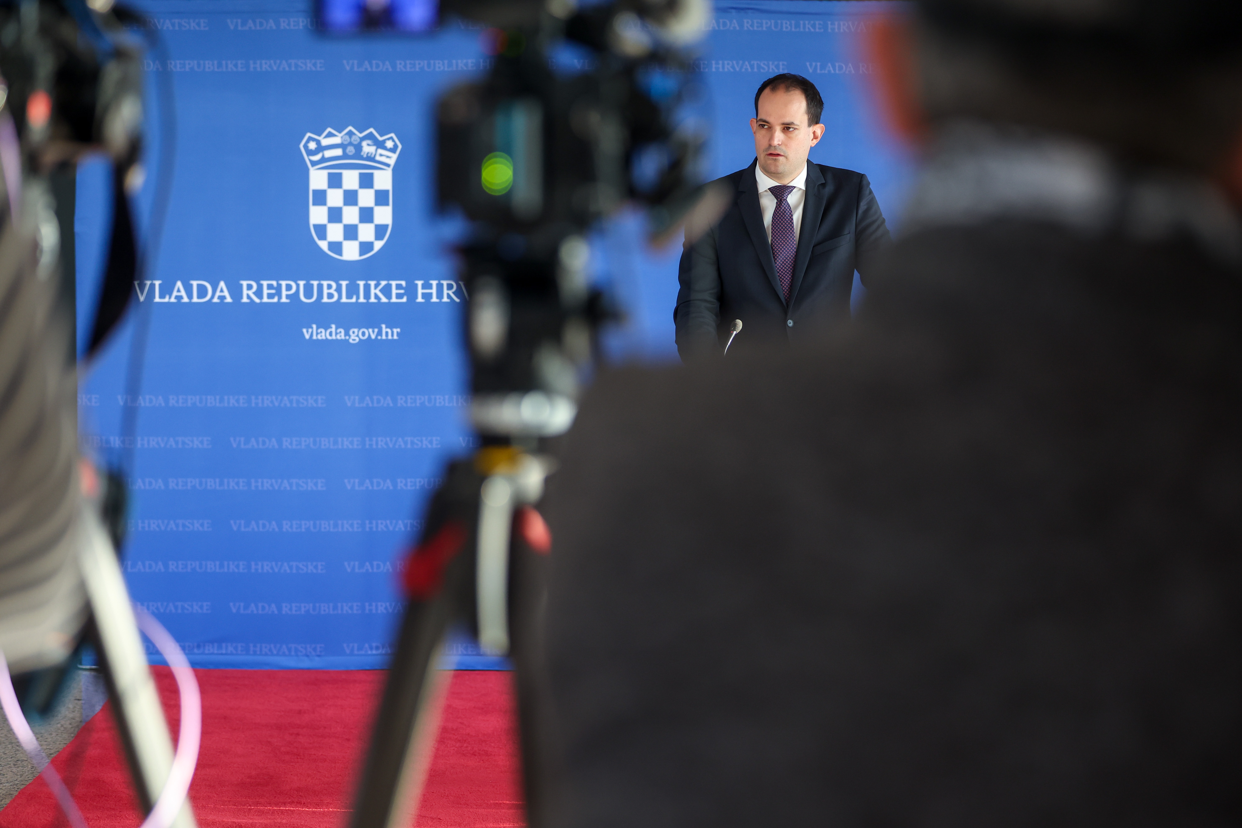 Zagreb: Ivan Malenica dao izjavu nakon sjednice Vlade