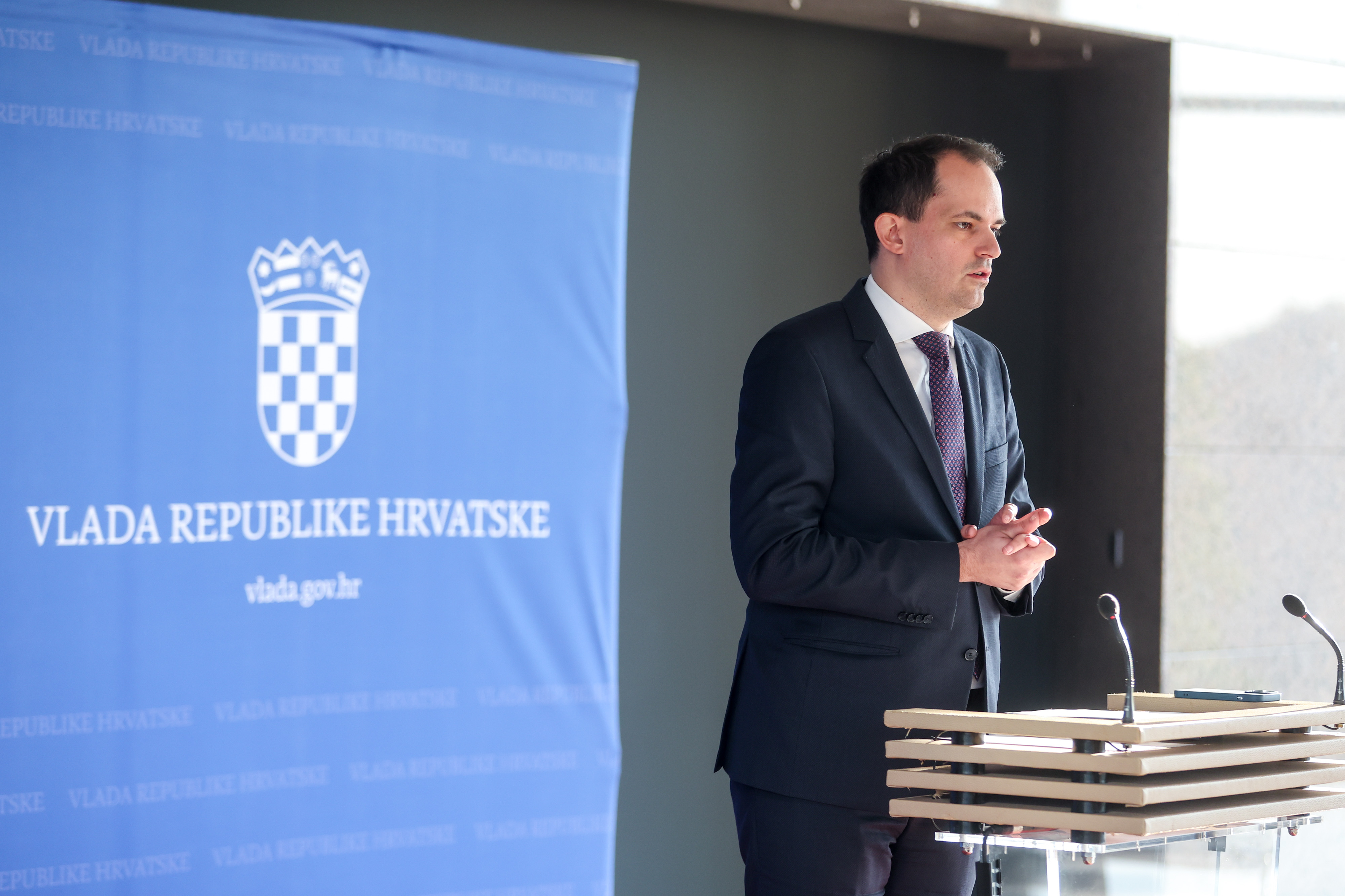 Zagreb: Ivan Malenica dao izjavu nakon sjednice Vlade