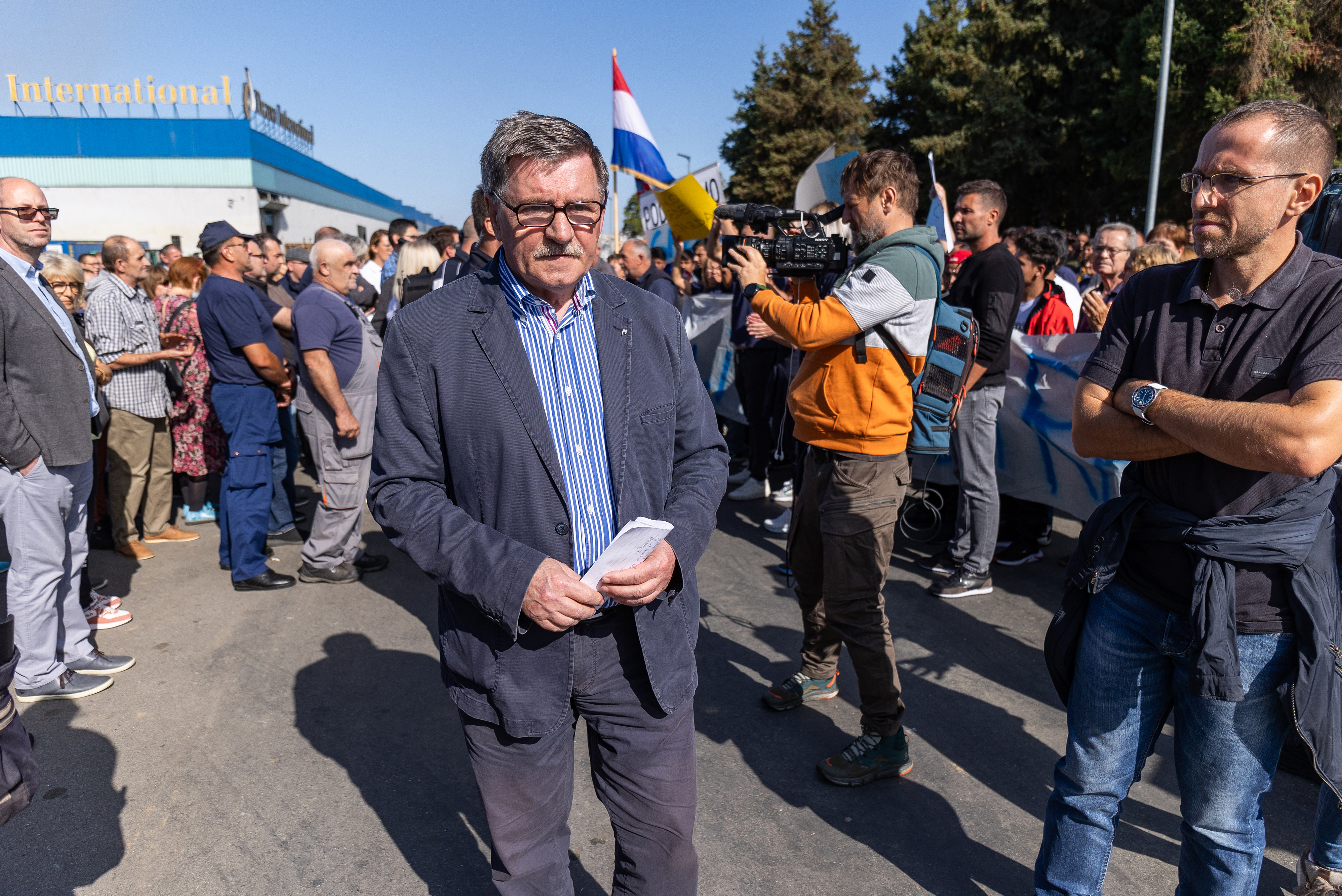 Zvonko Bede, vlasnik osječke tvrtke "Drava International", arhiva