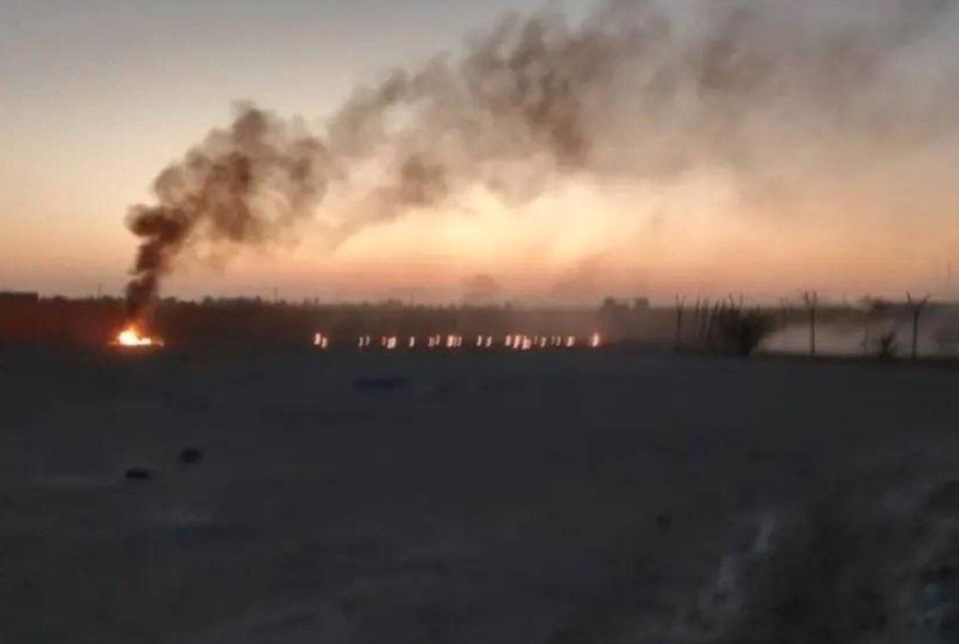 Iran, napad, projektil, eksplozija