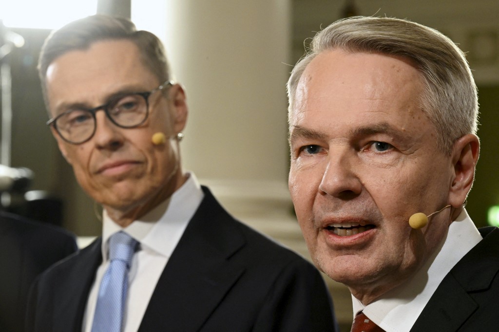 pekka Haavisto i Alexander Stubb