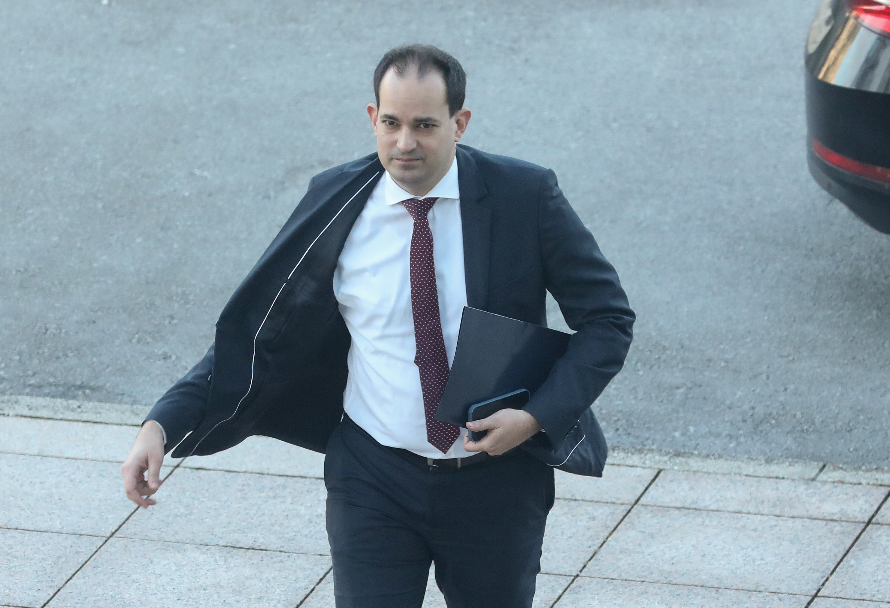 Zagreb: Dolazak članova na sjednicu Vlade