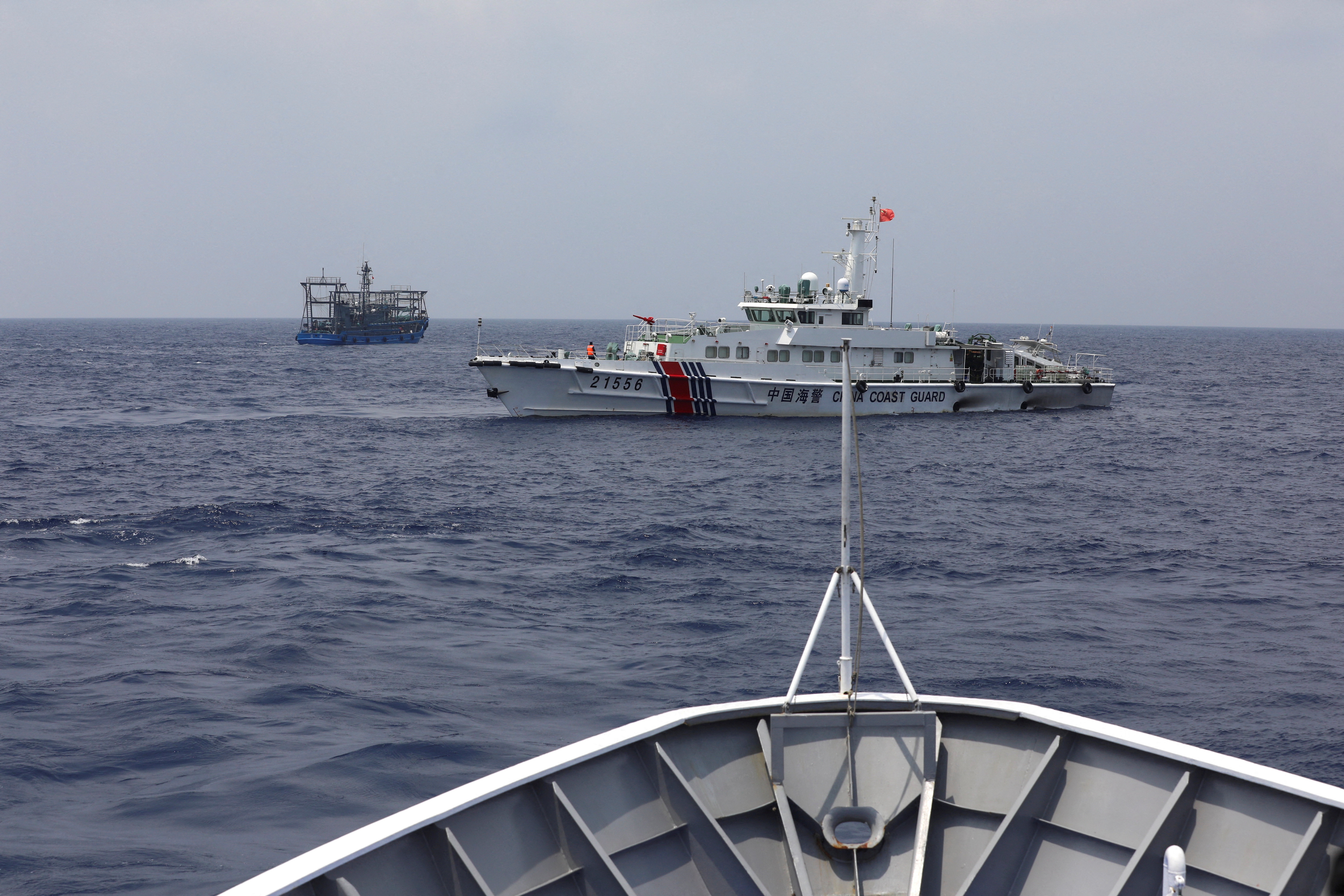 FILE PHOTO: Philippines resupply mission in the South China Sea