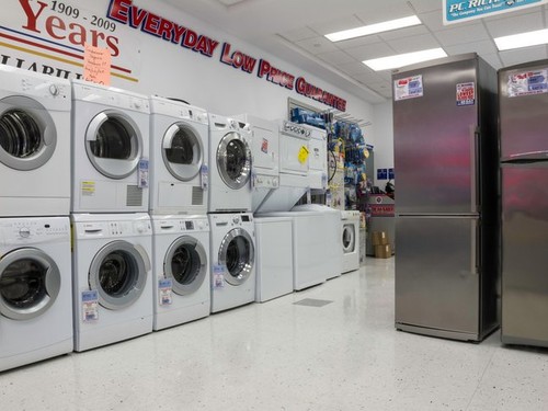 Washers, Dryers, Refrigerators For Sale in Appliance Store