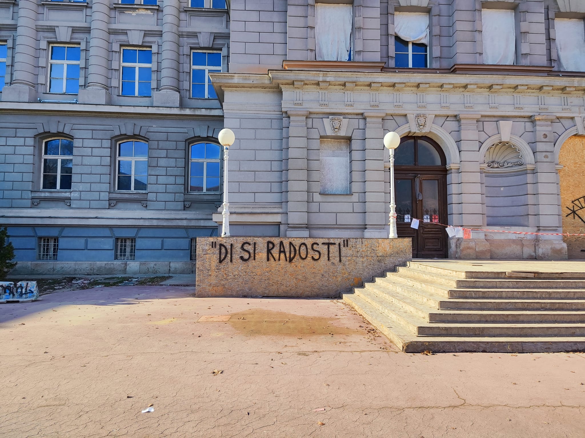 grafit di si radosti, muzej mimara