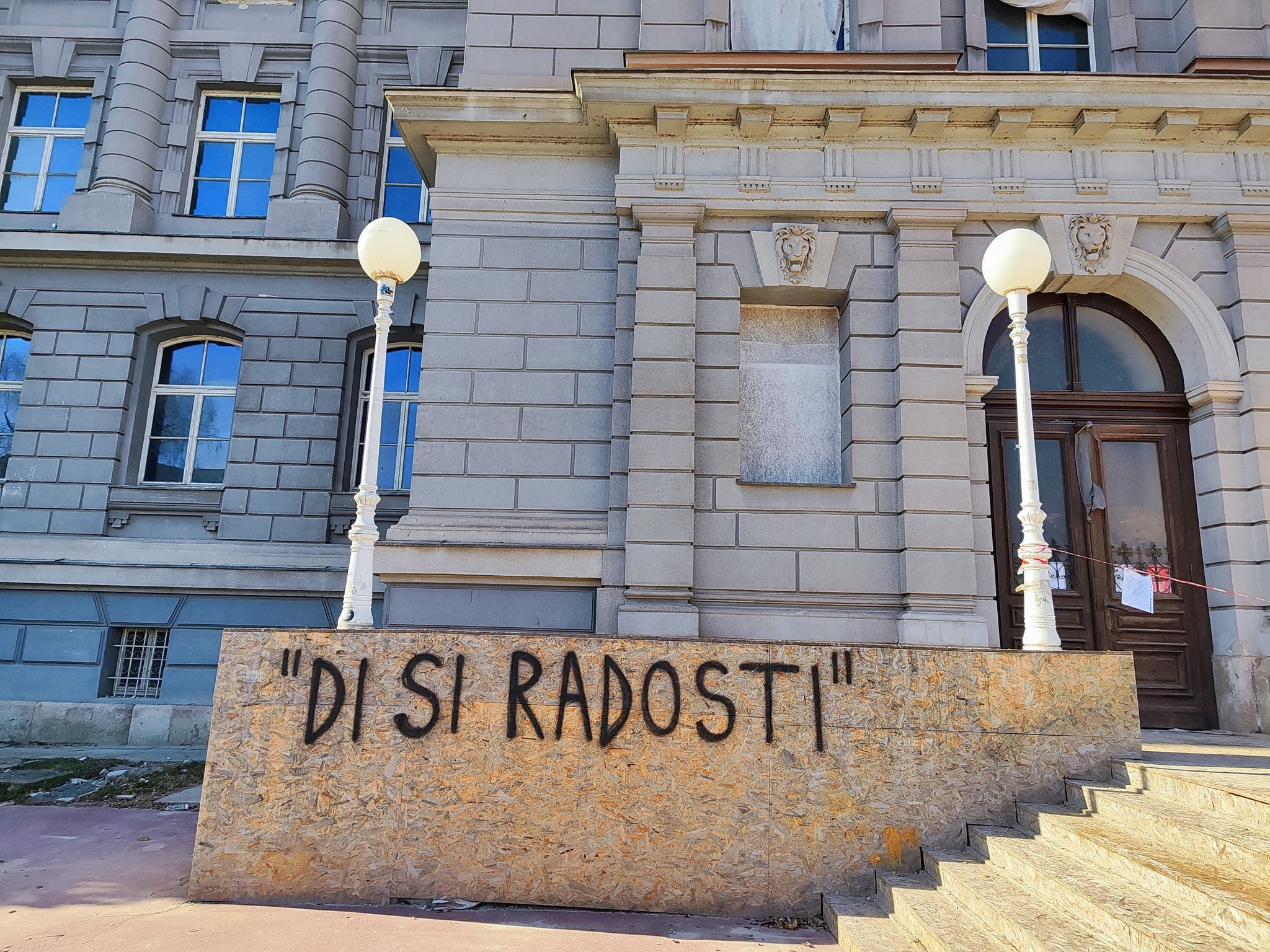 grafit di si radosti, muzej mimara