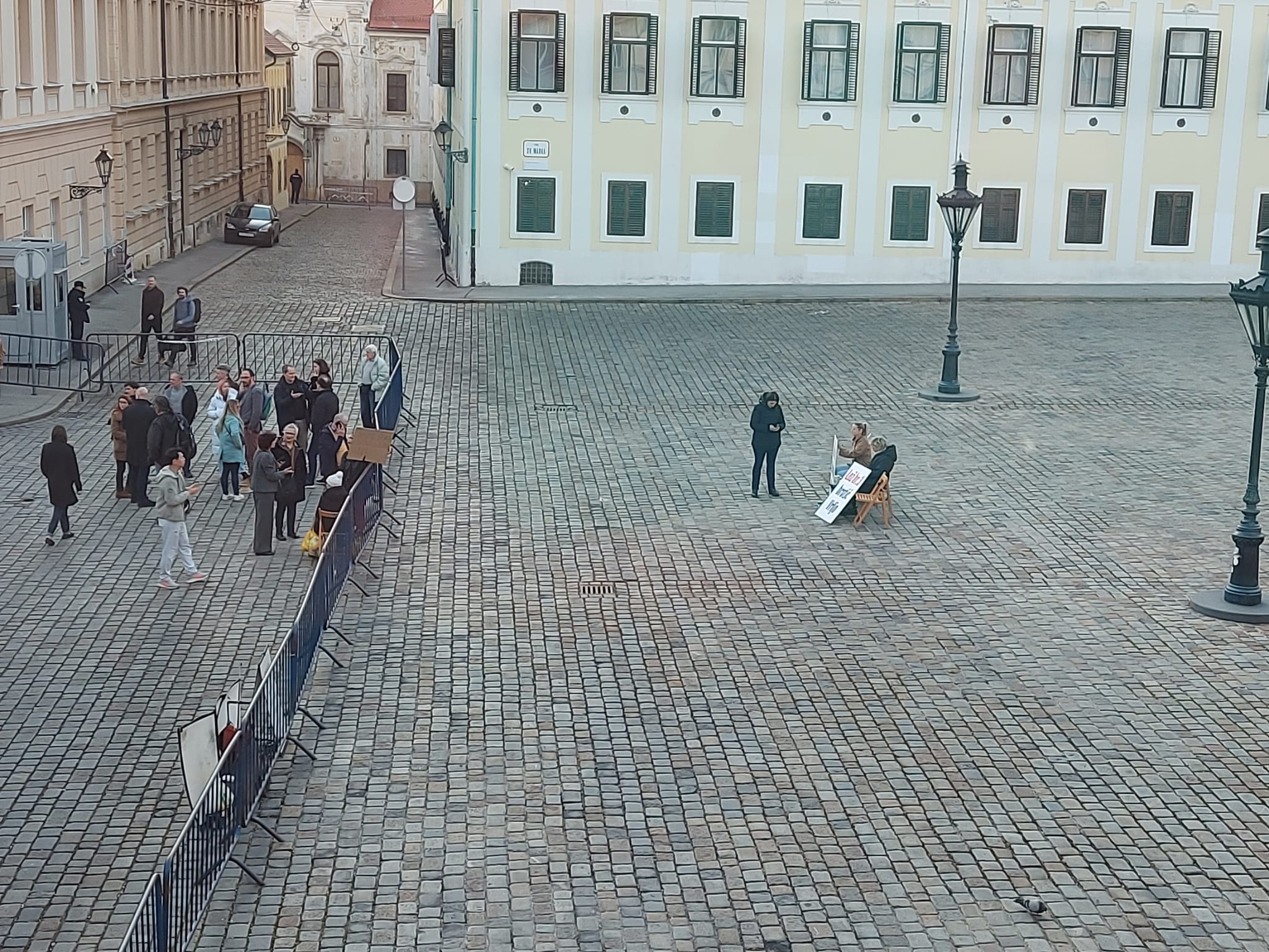 prosvjed možemo na markovom trgu