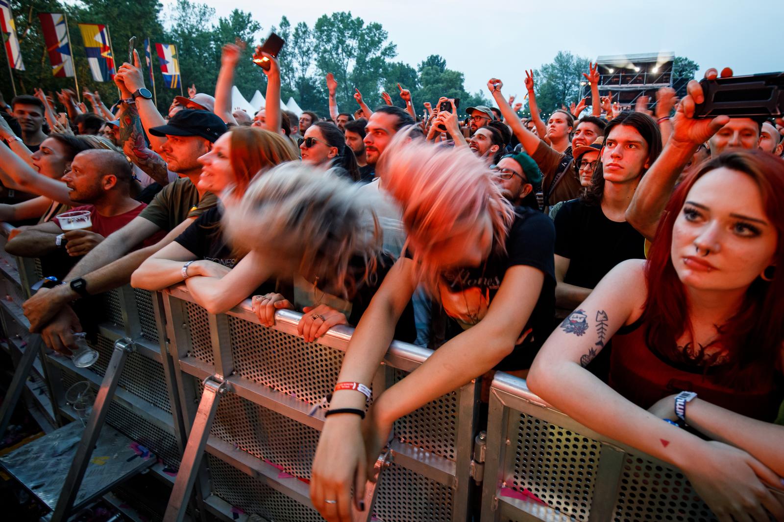 Zagreb: Nastup grupe Royal Blood na INmusic festivalu
