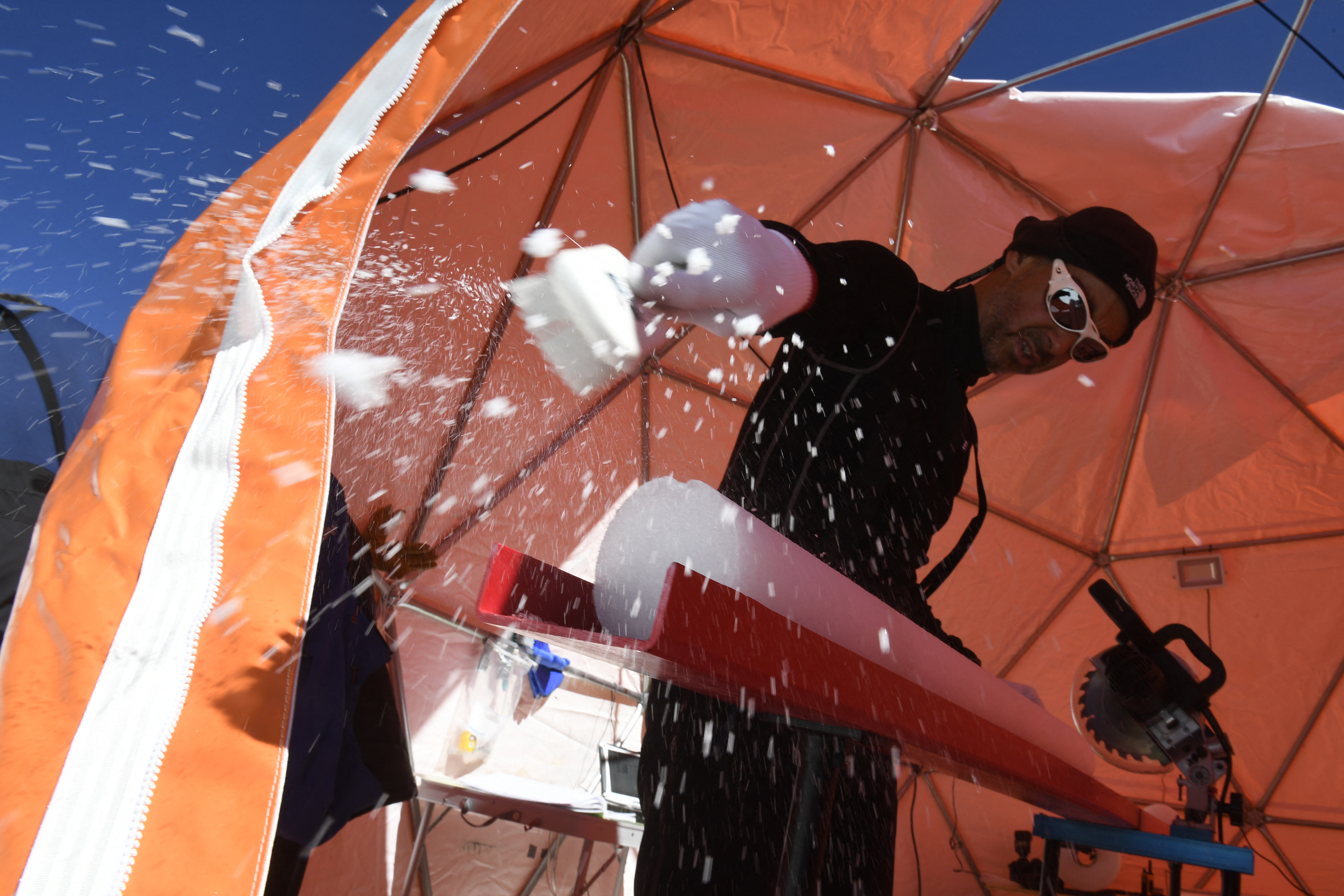 antarktika, ledena jezgra