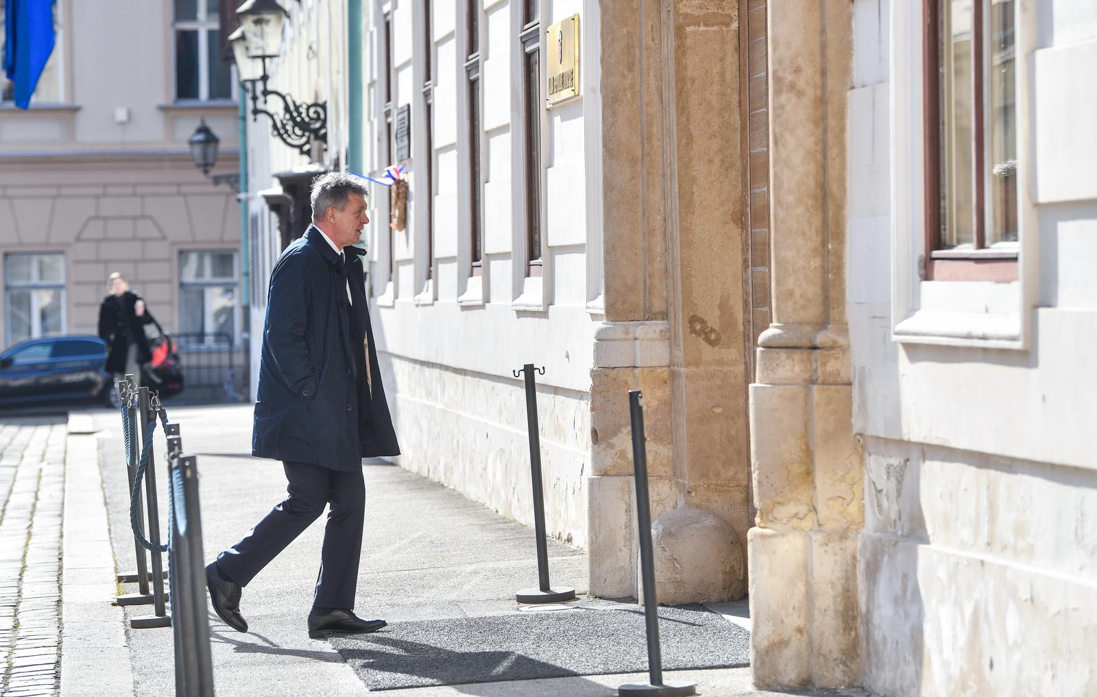 Zagreb: Ivan Turudić došao u Banske dvore