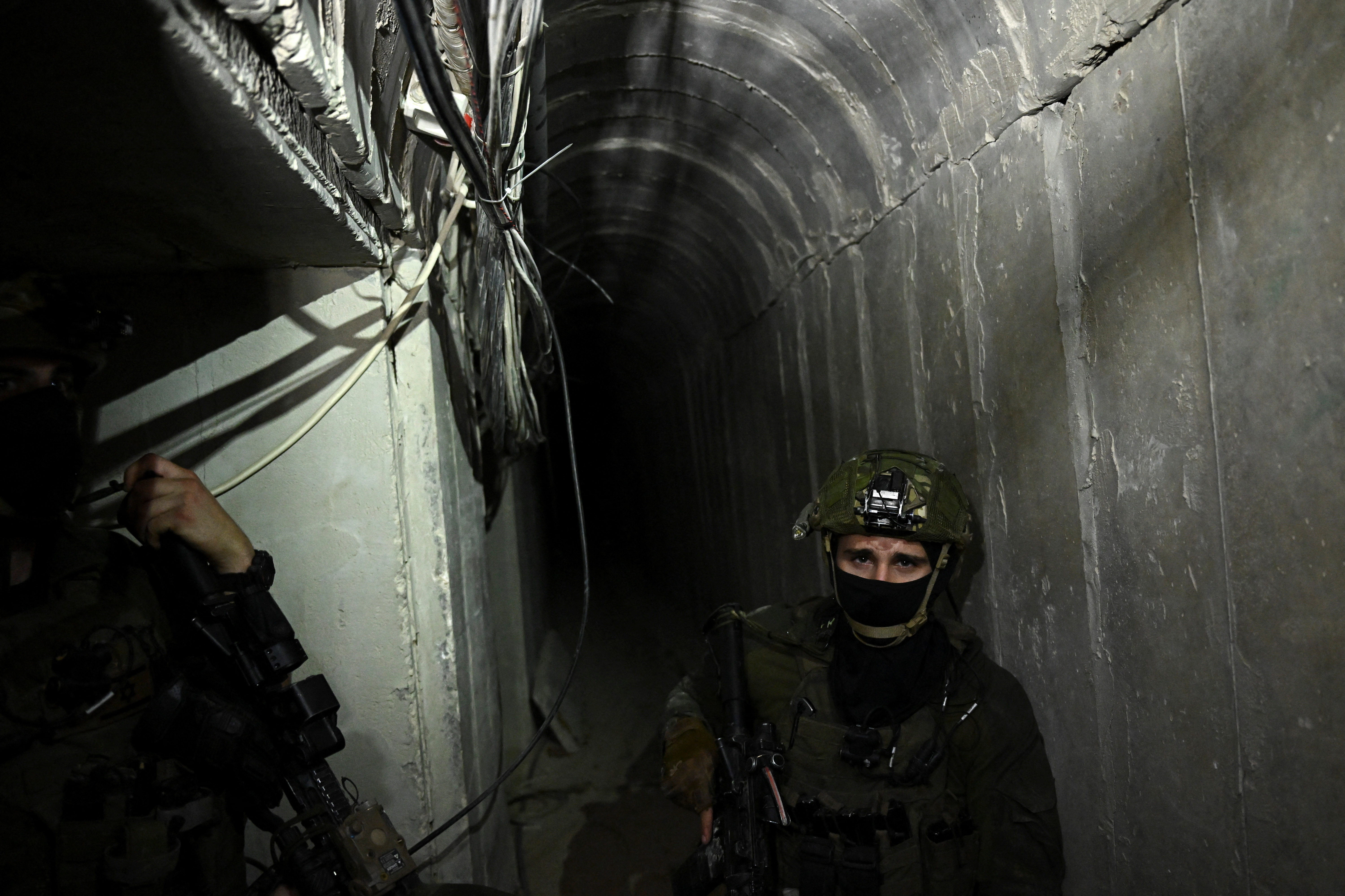Israeli forces operate in the Gaza Strip