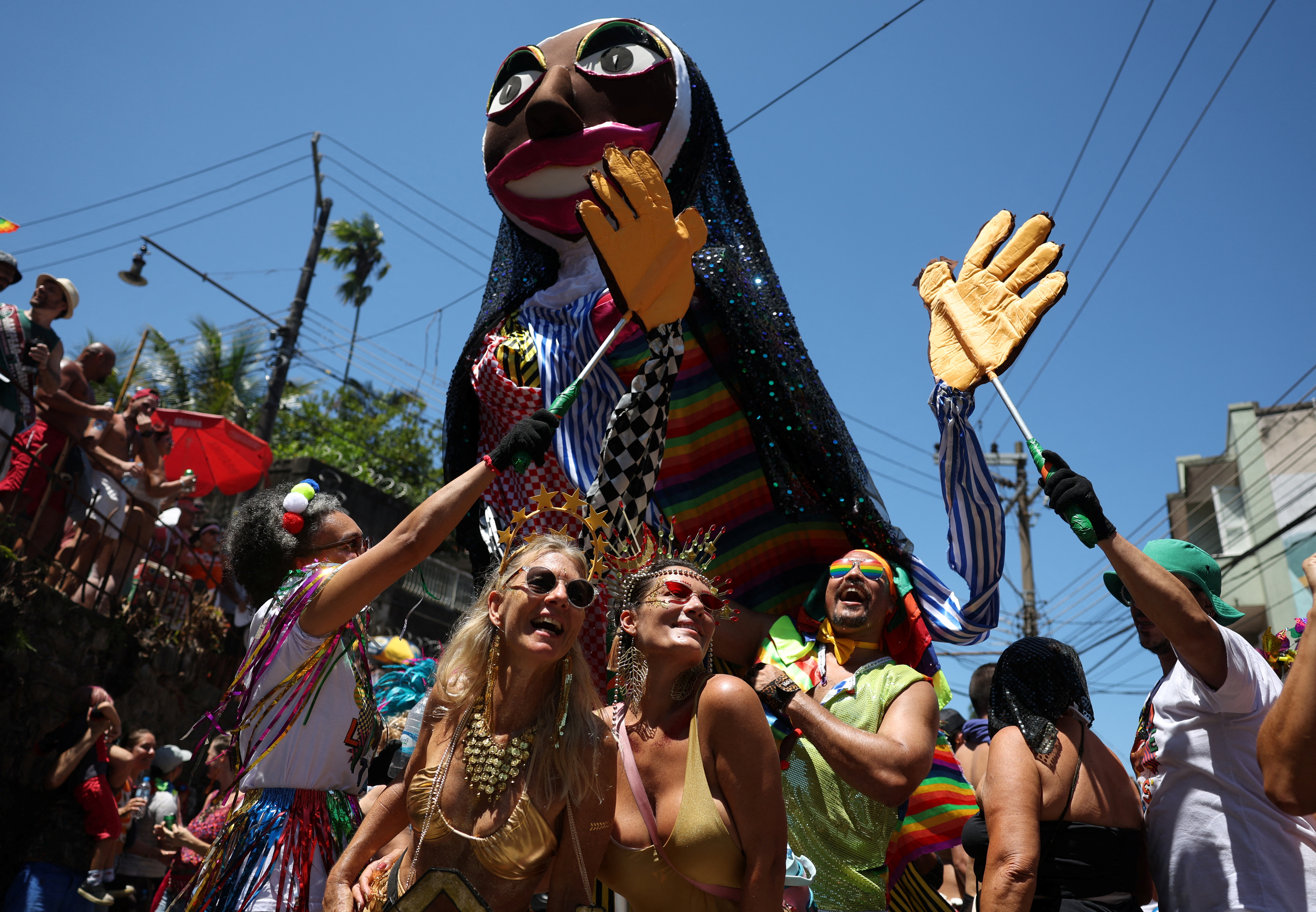 Carnival festivities in Rio de Janeiro