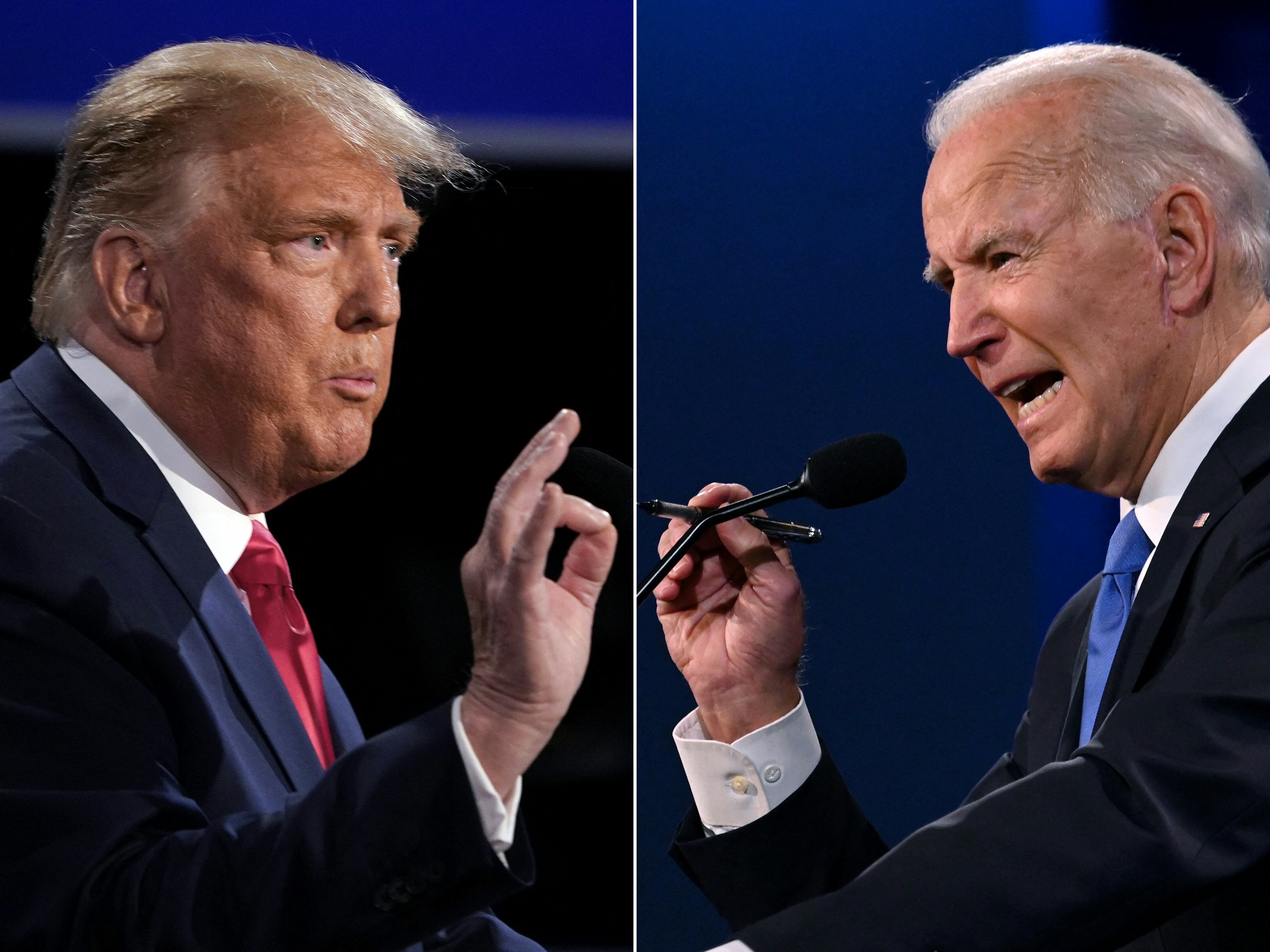 Joe Biden, Donald Trump