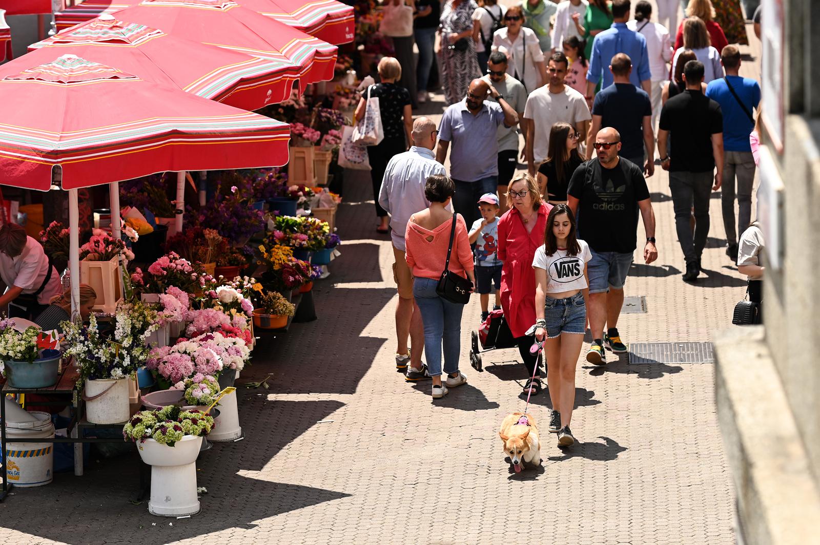 Zagreb: Nedjeljno popodne u centru grada