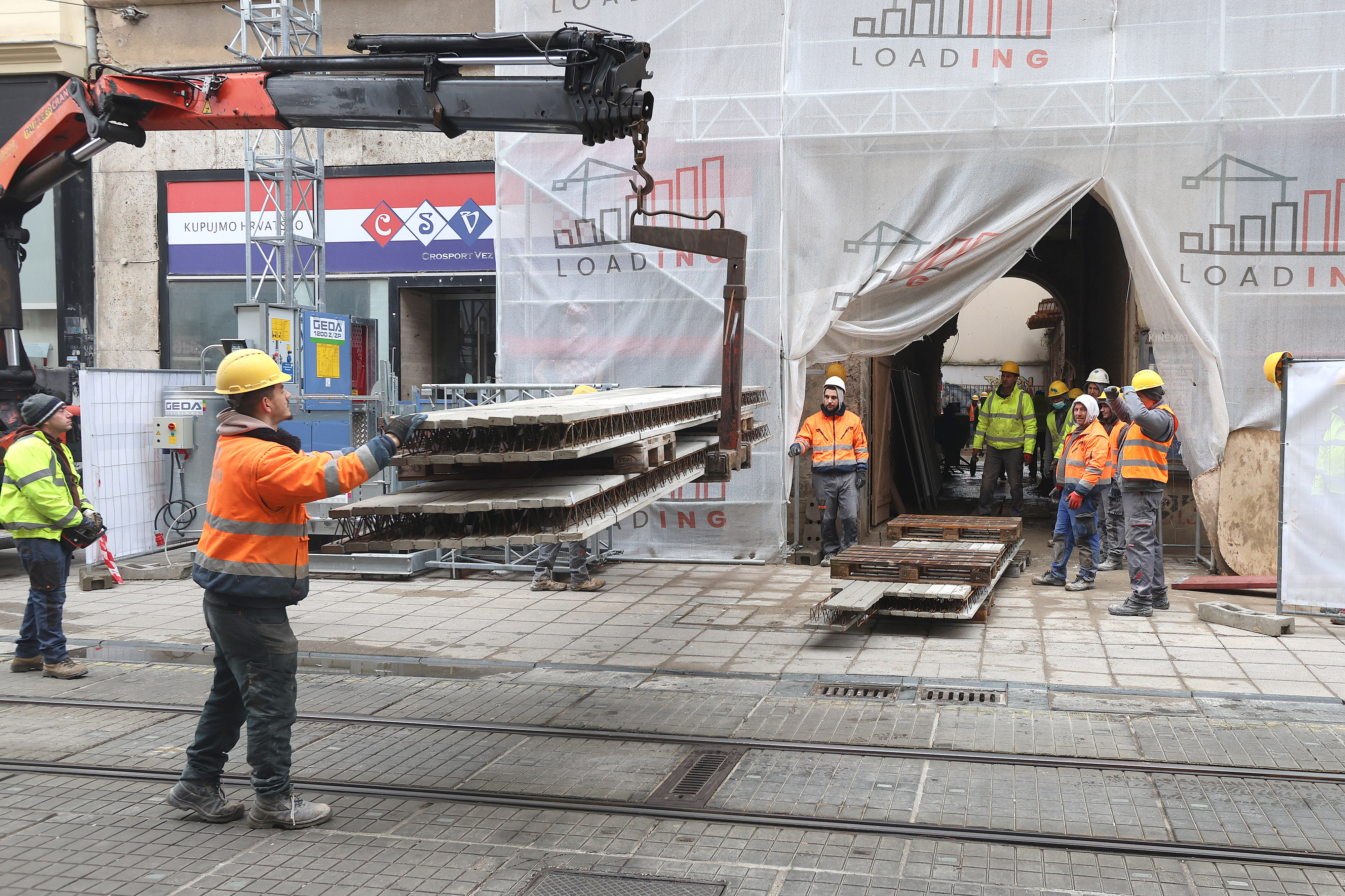 Zagreb: Veliki zastoj tramvaja u centru grada