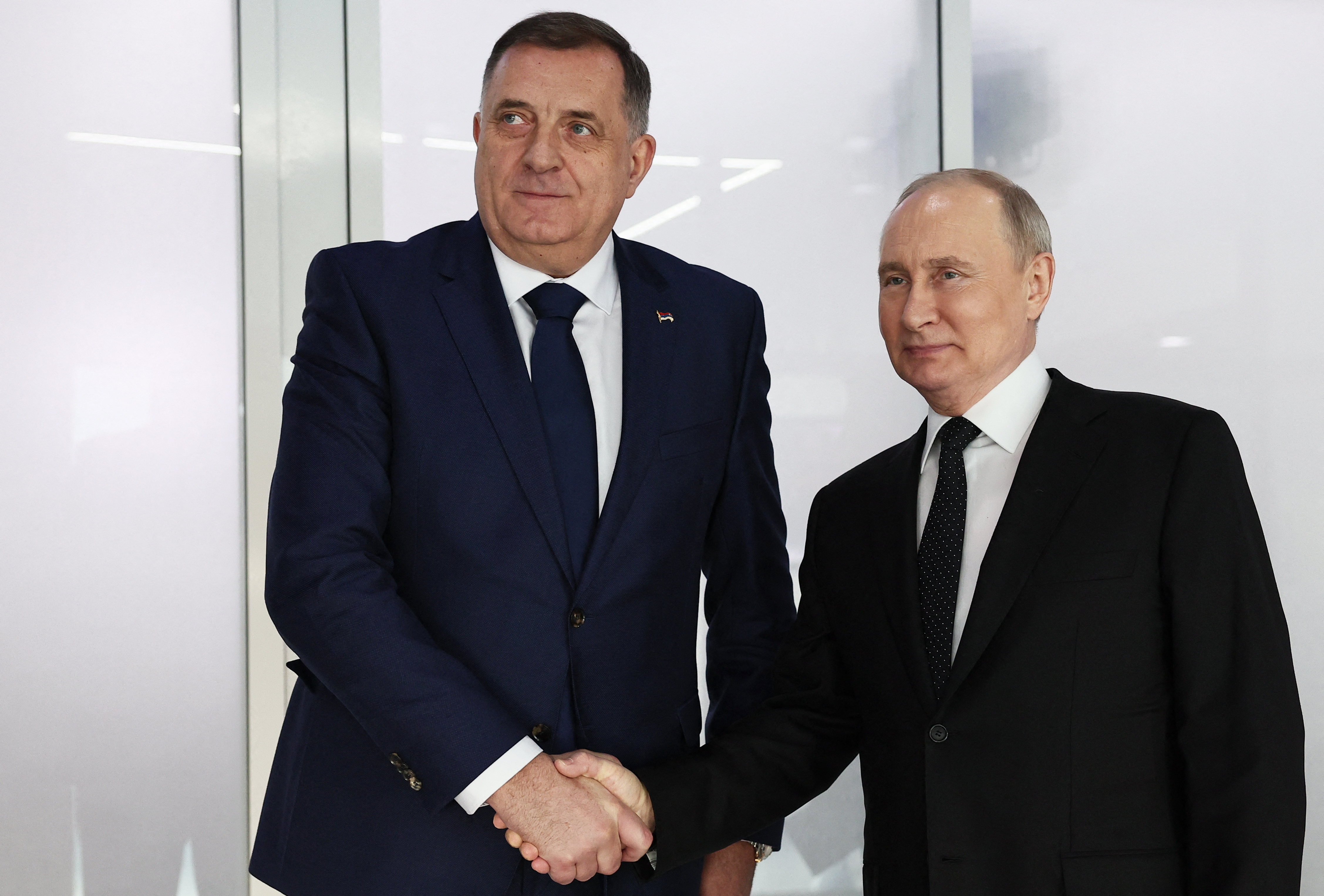 RUSSIA-BOSNIA-SERBS-POLITICS-DIPLOMACY-PUTIN-DODIK