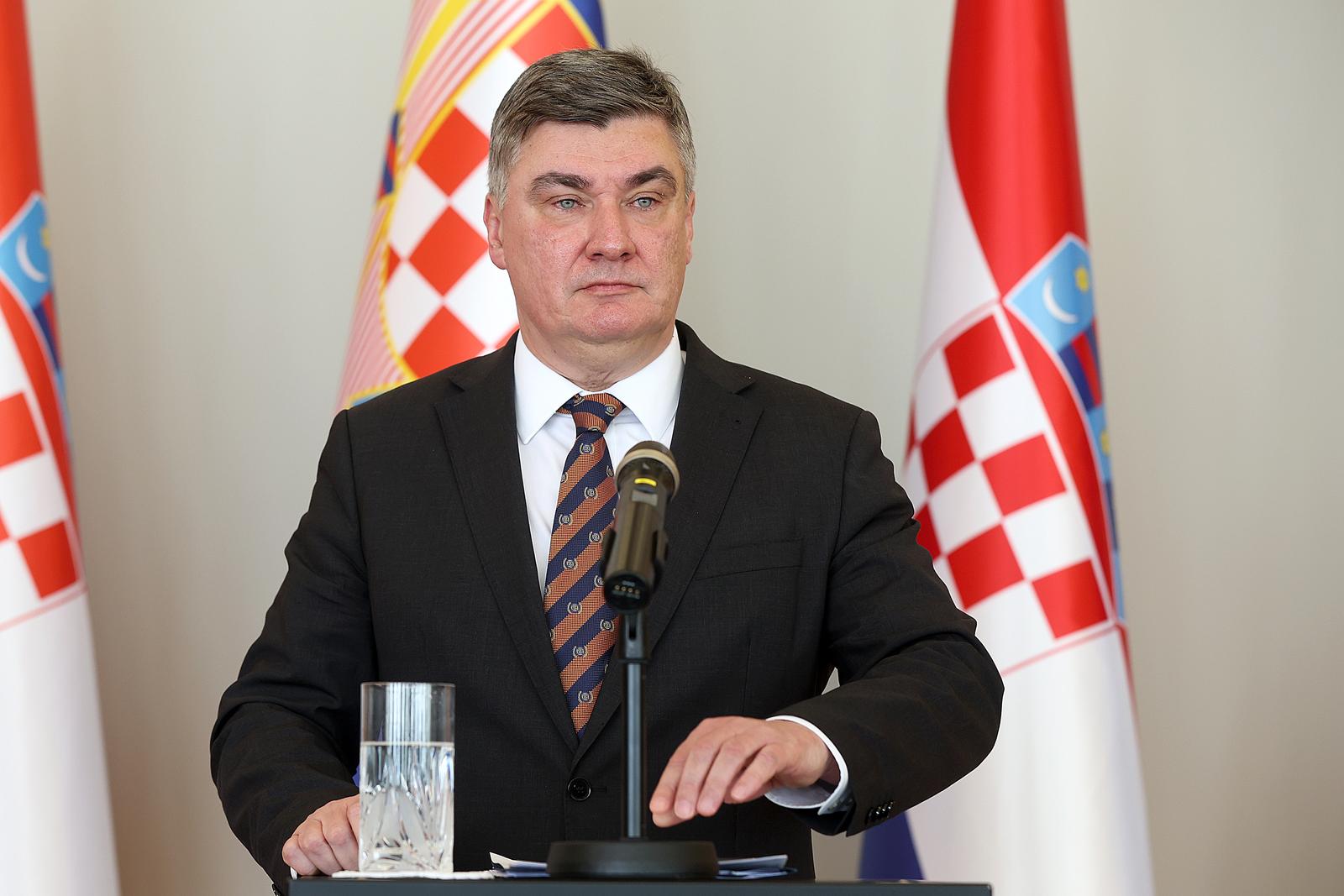 Zagreb: Izvanredna konferencija predsjednika Milanovića o Turudiću i Mamiću