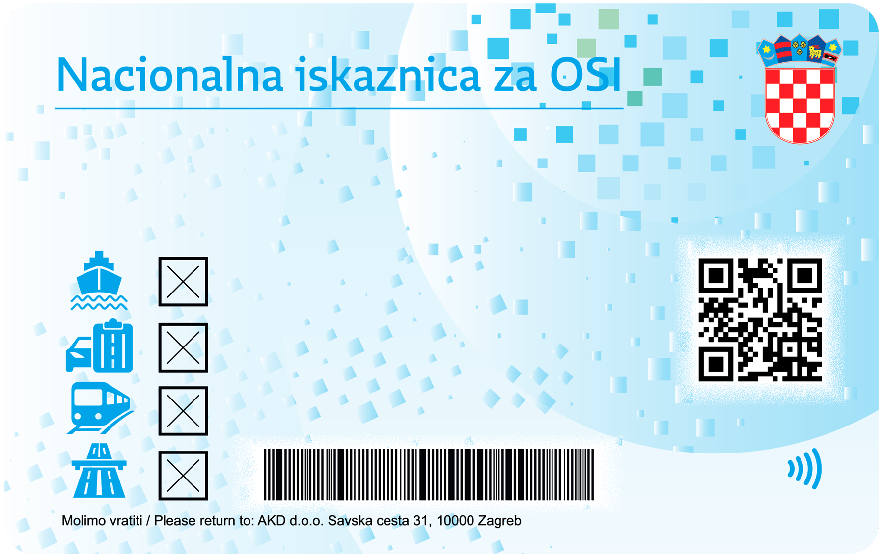 Nacionalna iskaznica za OSI