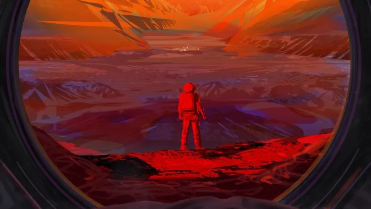 Mars, astronaut, svemir