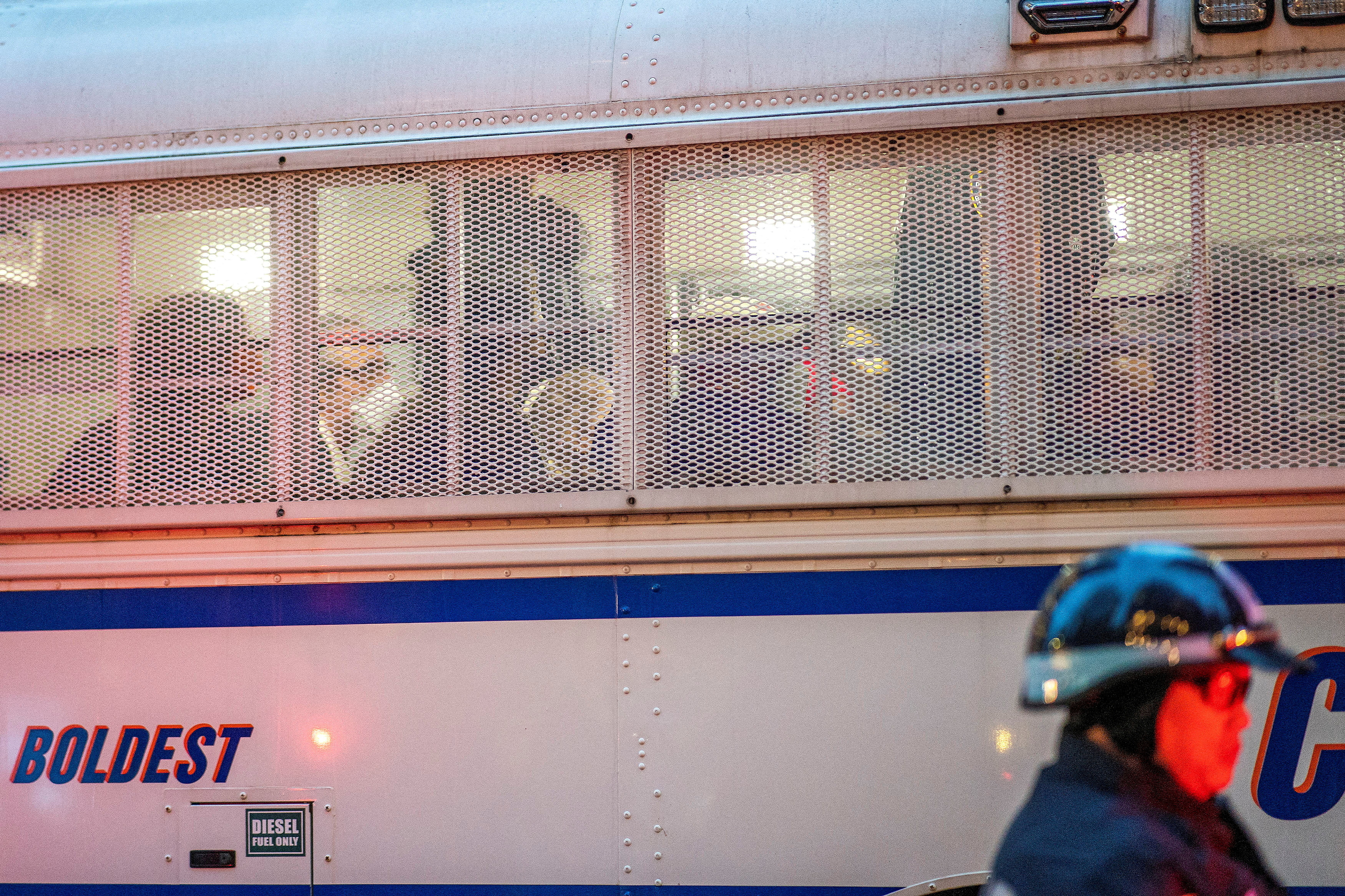 Protesters demand a ceasefire and the end of Israel's attacks on Gaza, in New York