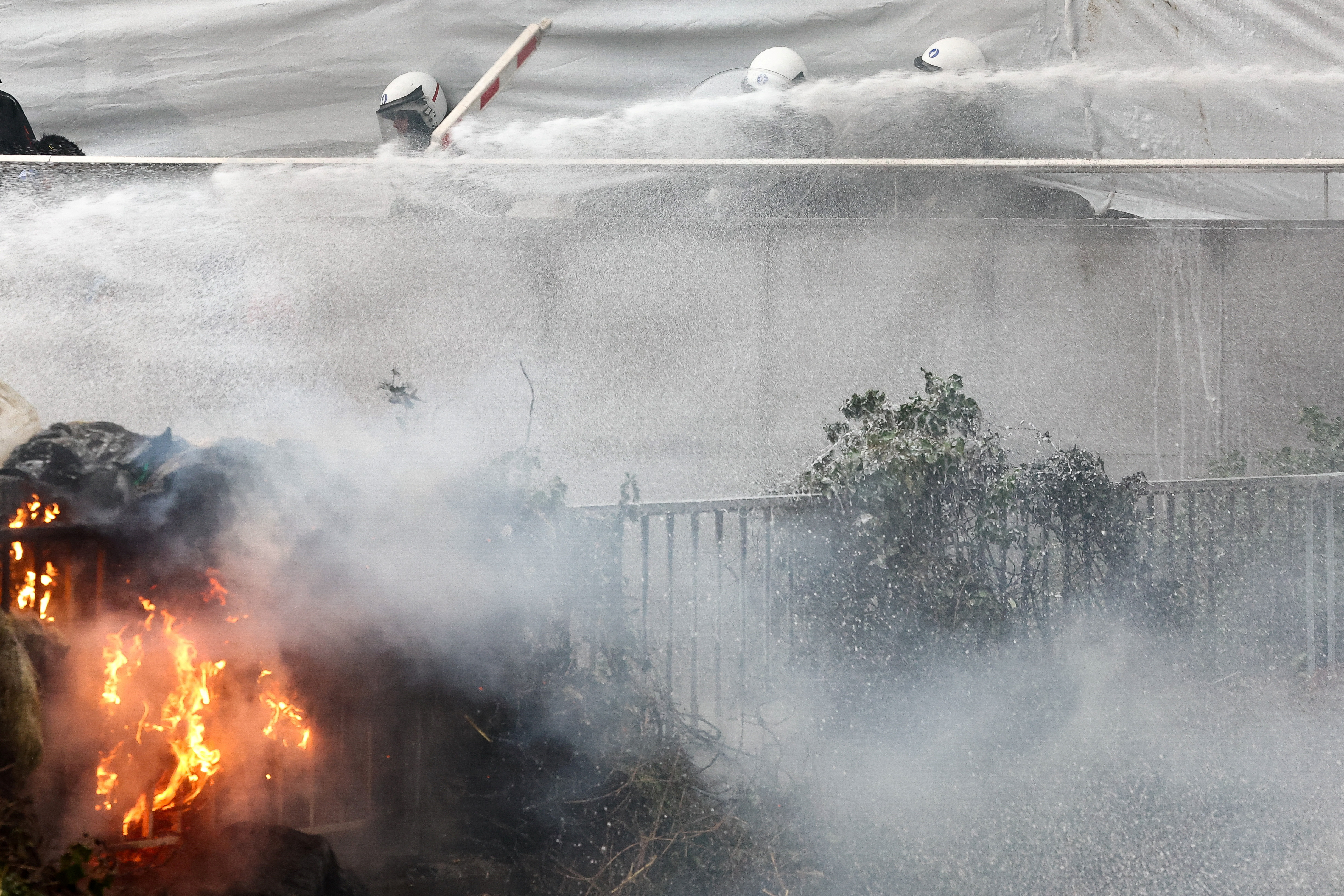 poljoprivrednici, prosvjed, bruxelles