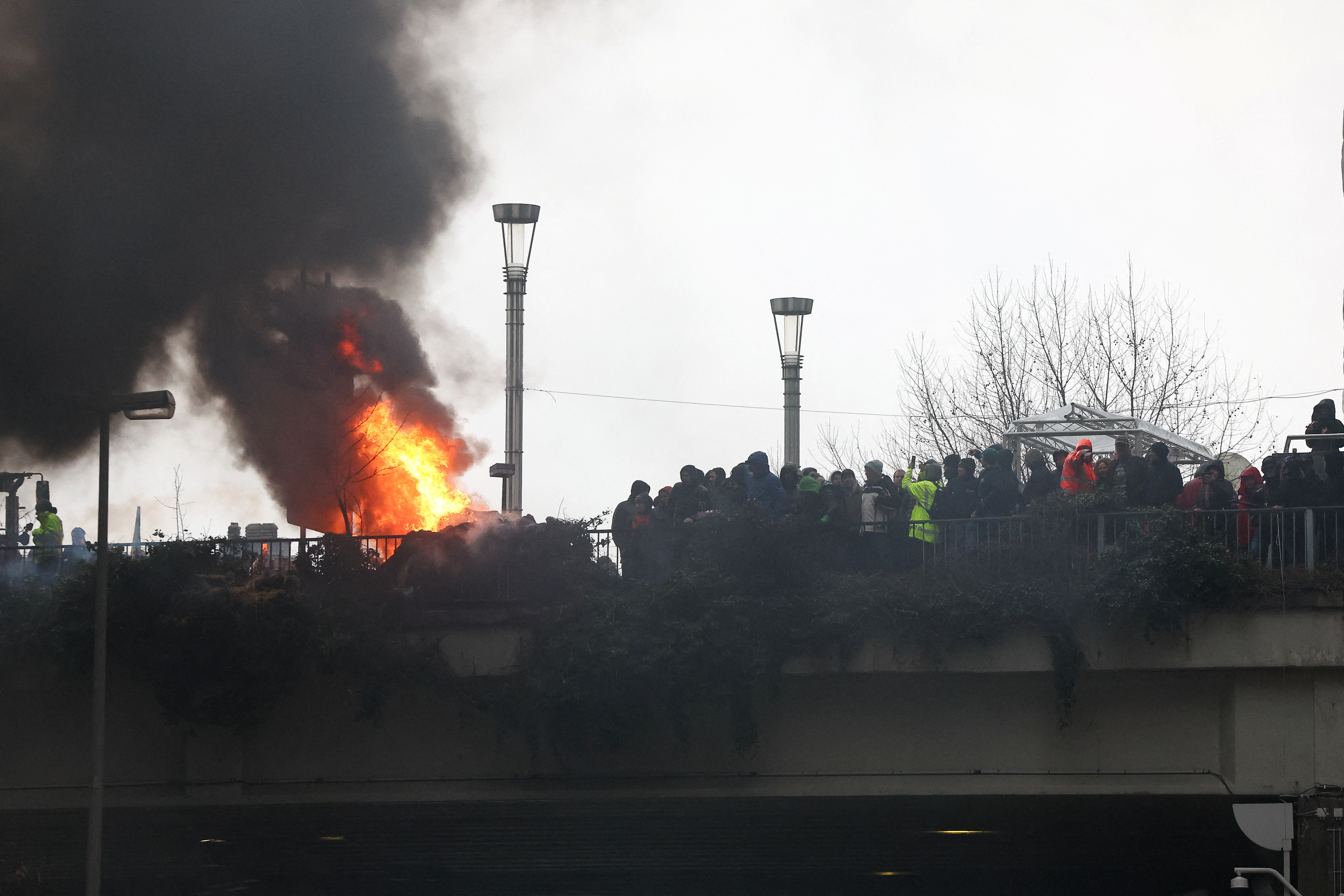 poljoprivrednici, prosvjed, bruxelles