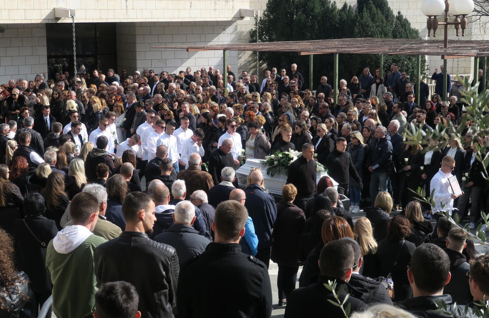 Posljednji ispraćaj mladog Splićanina