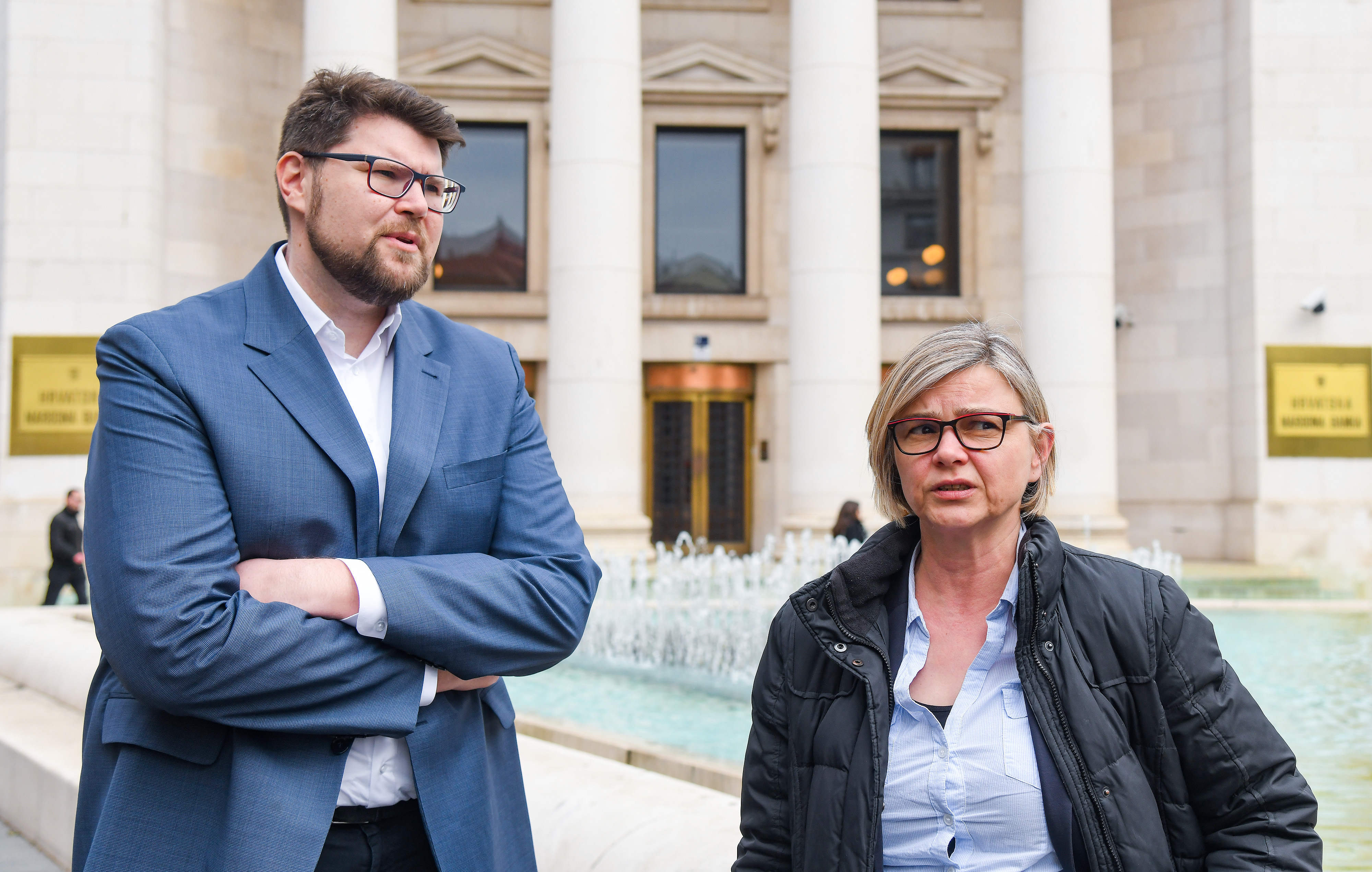 Zagreb: Sandra Benčić i Peđa Grbin sastali se s guvernerom HNB-a Borisom Vujčićem