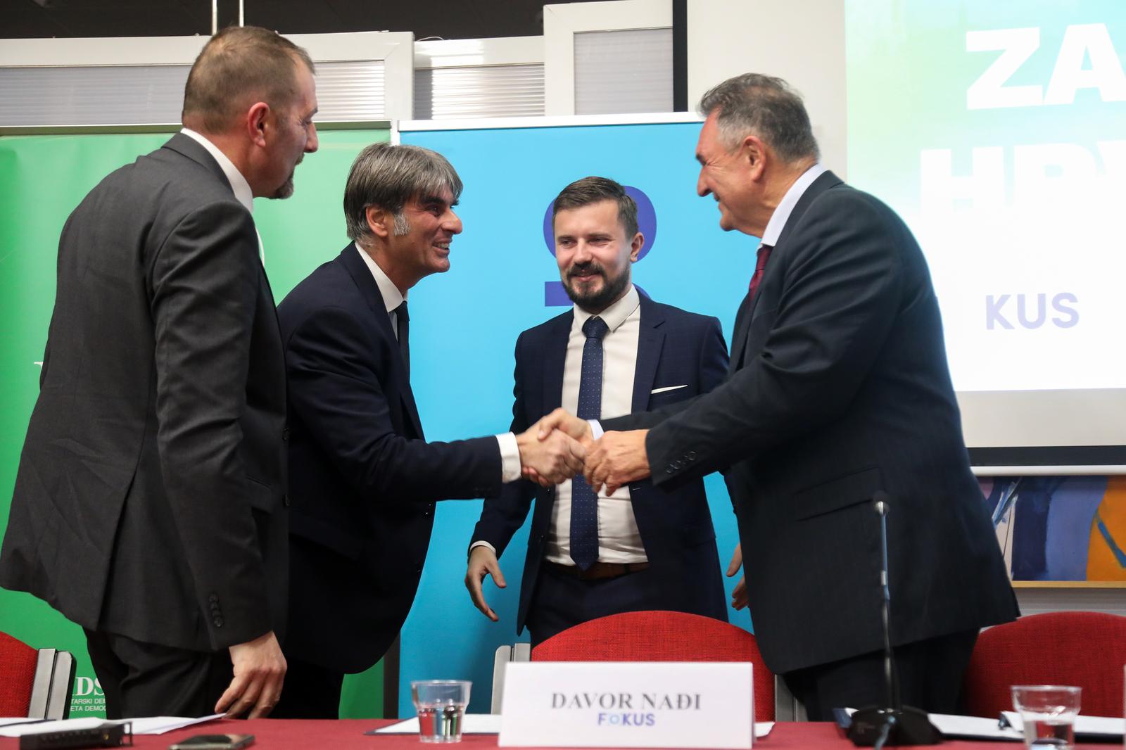 Samobor: Stranke Fokus, IDS, Reformisti i PGS potpisali koalicijski sporazum