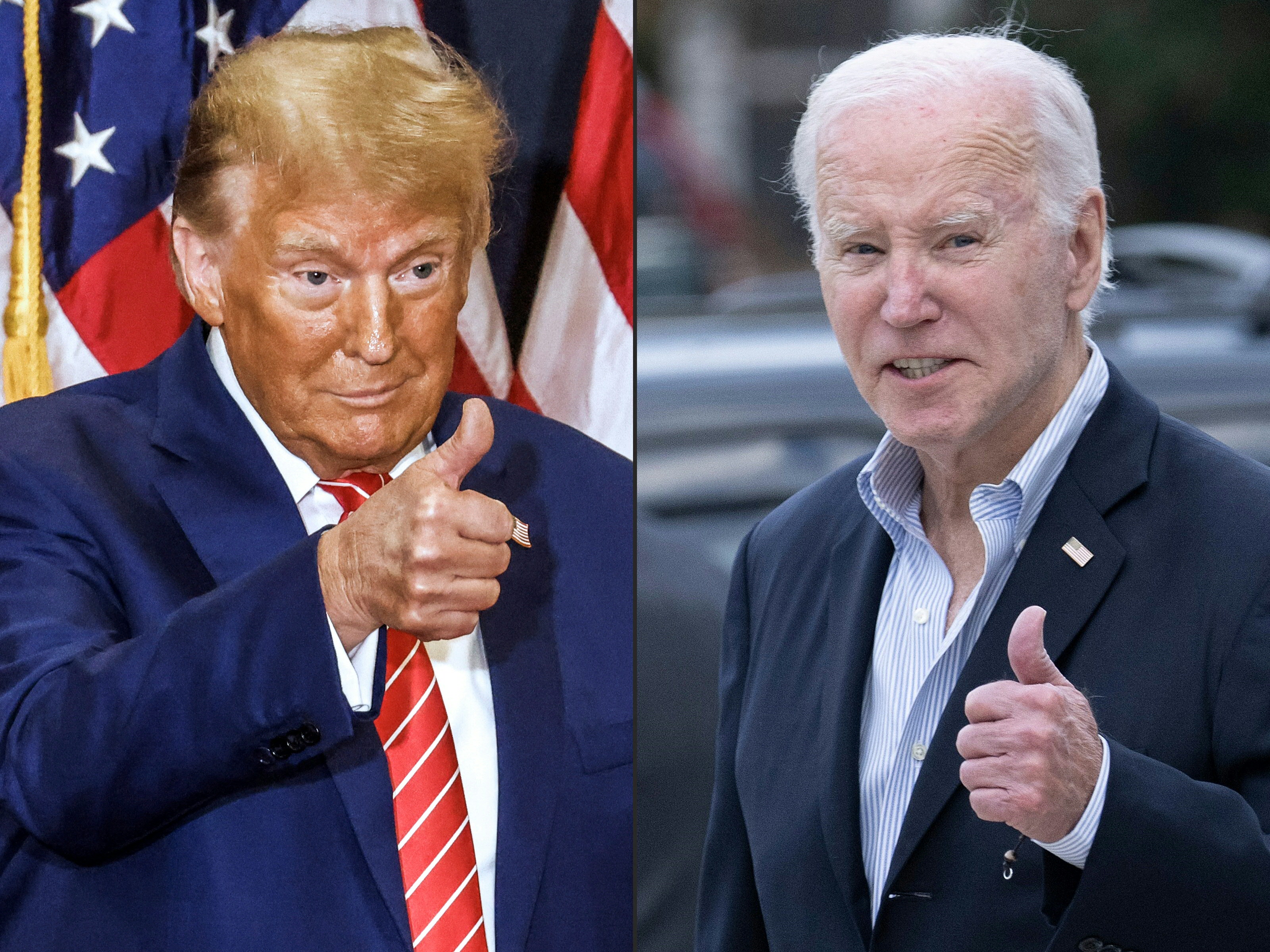 Donald Trump, Joe Biden