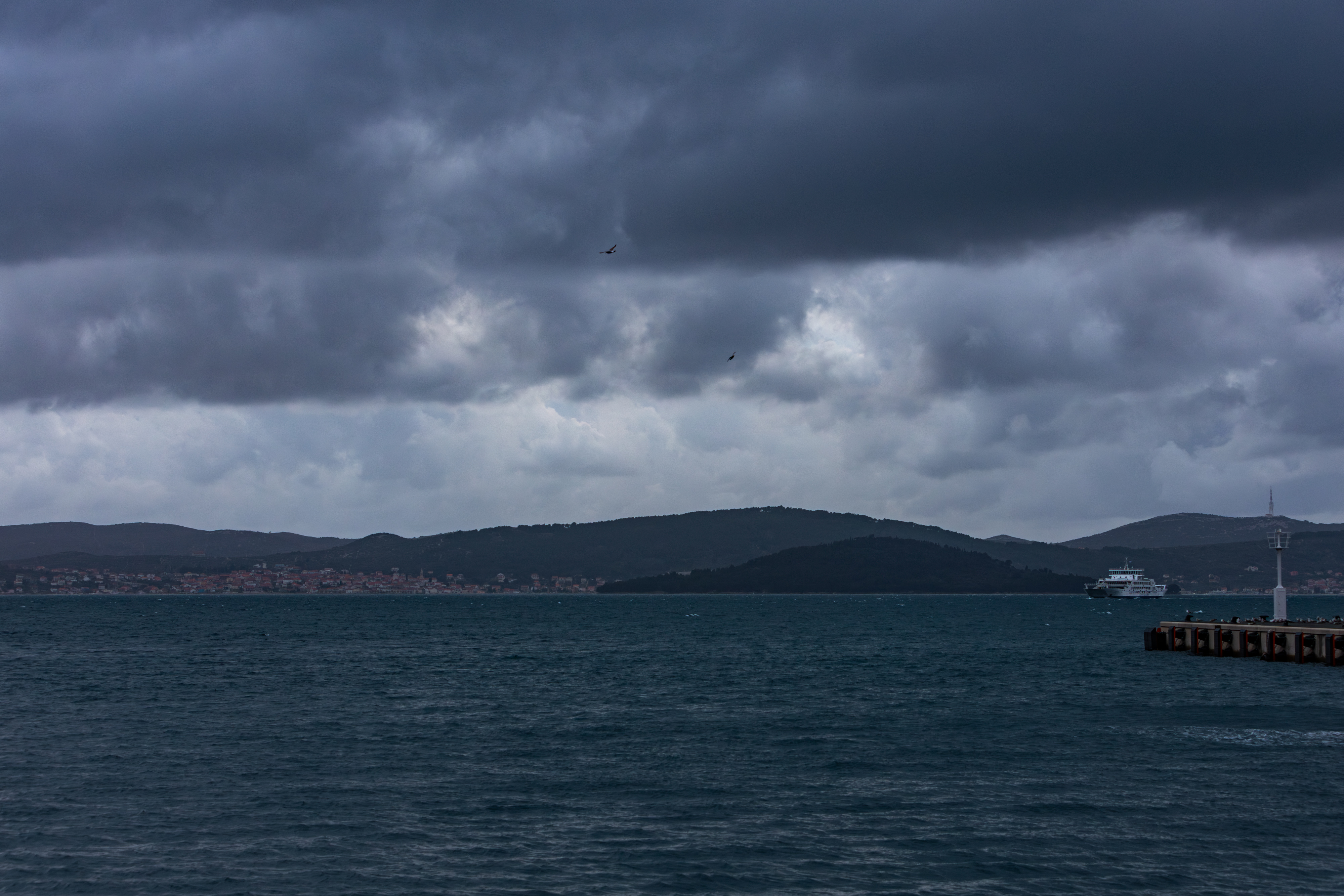 Oblačno vrijeme u Zadru