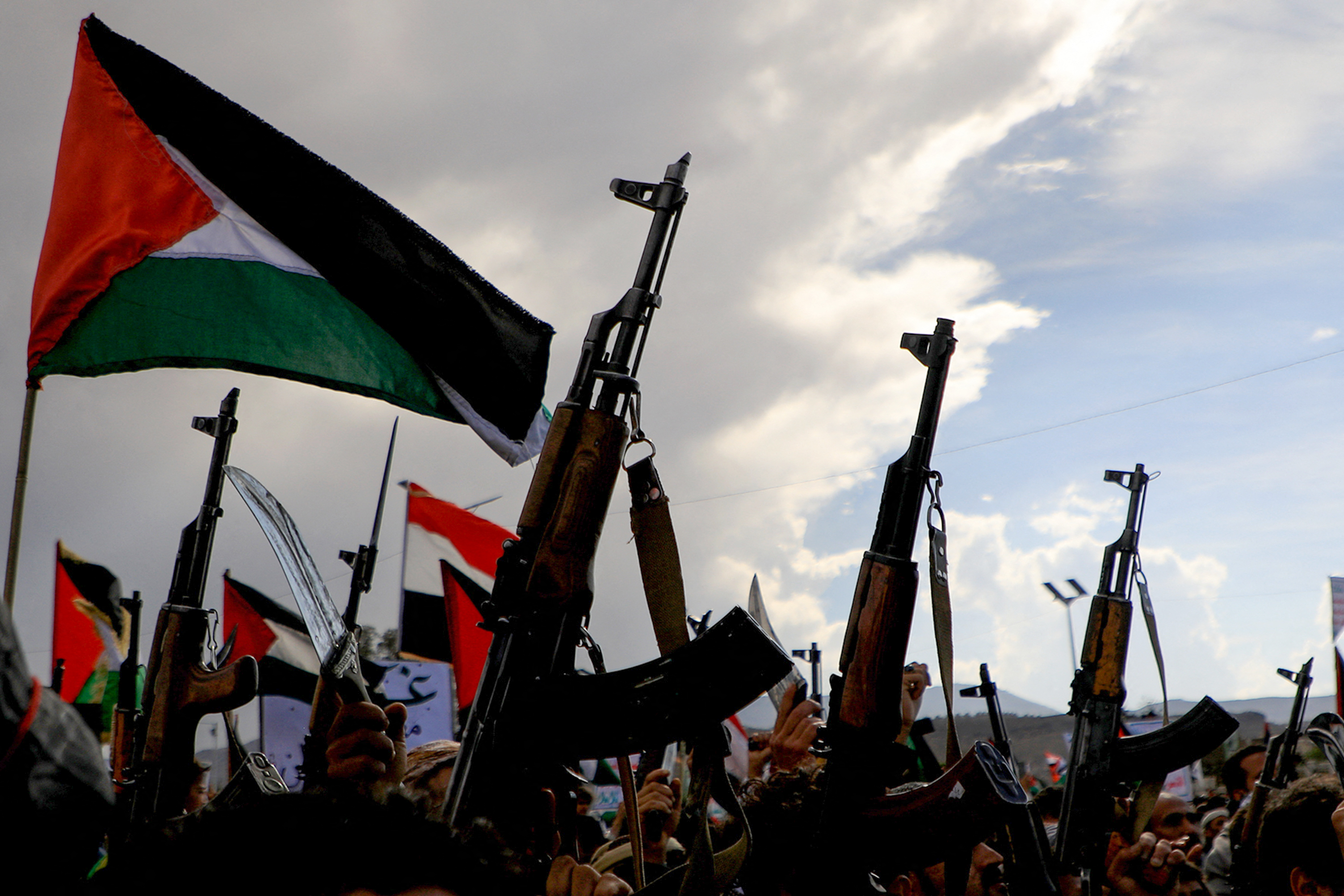 YEMEN-PALESTINIAN-ISRAEL-CONFLICT-PROTEST