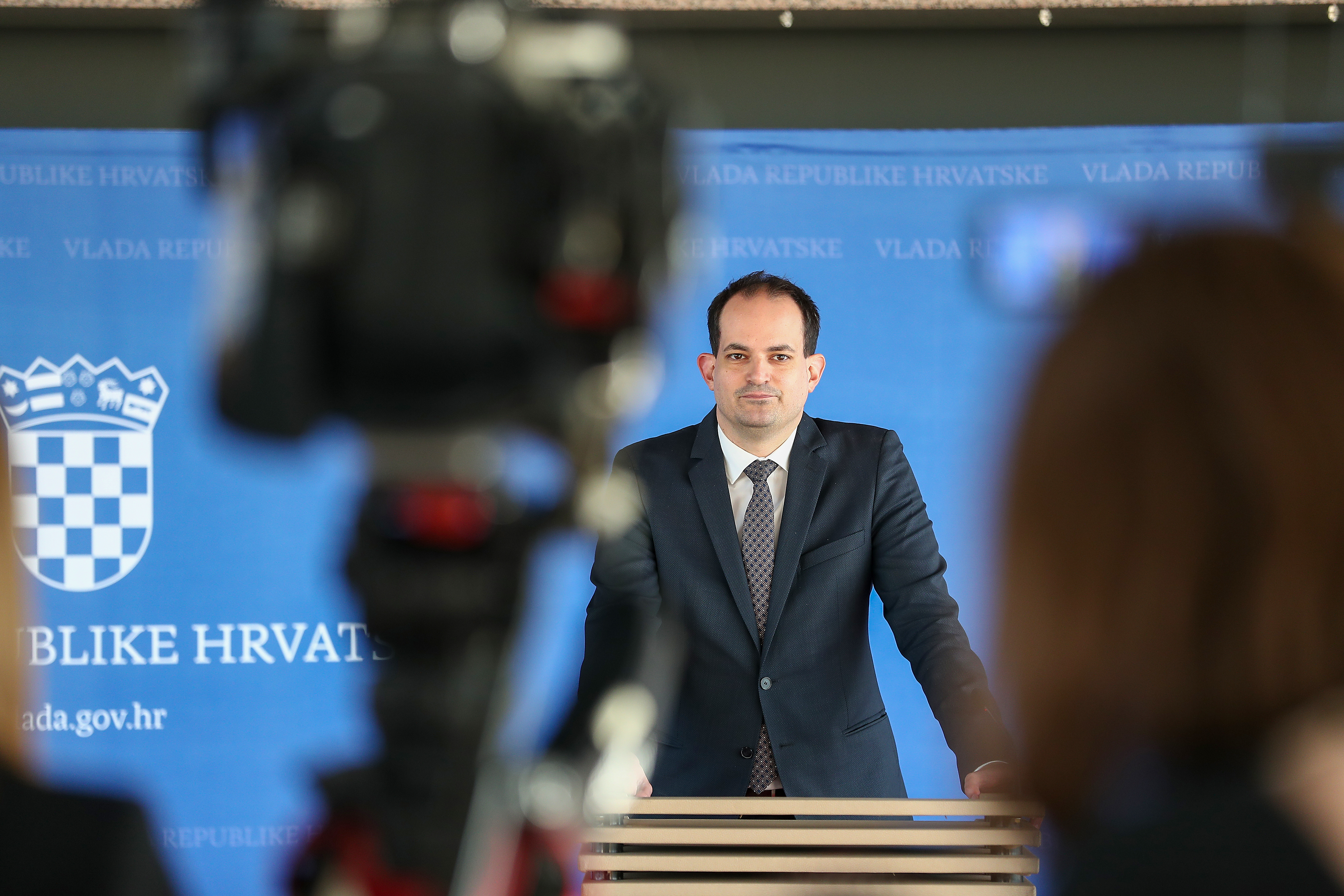 Zagreb: Ivan Malenica obratio se medijima nakon sjednice Vlade RH