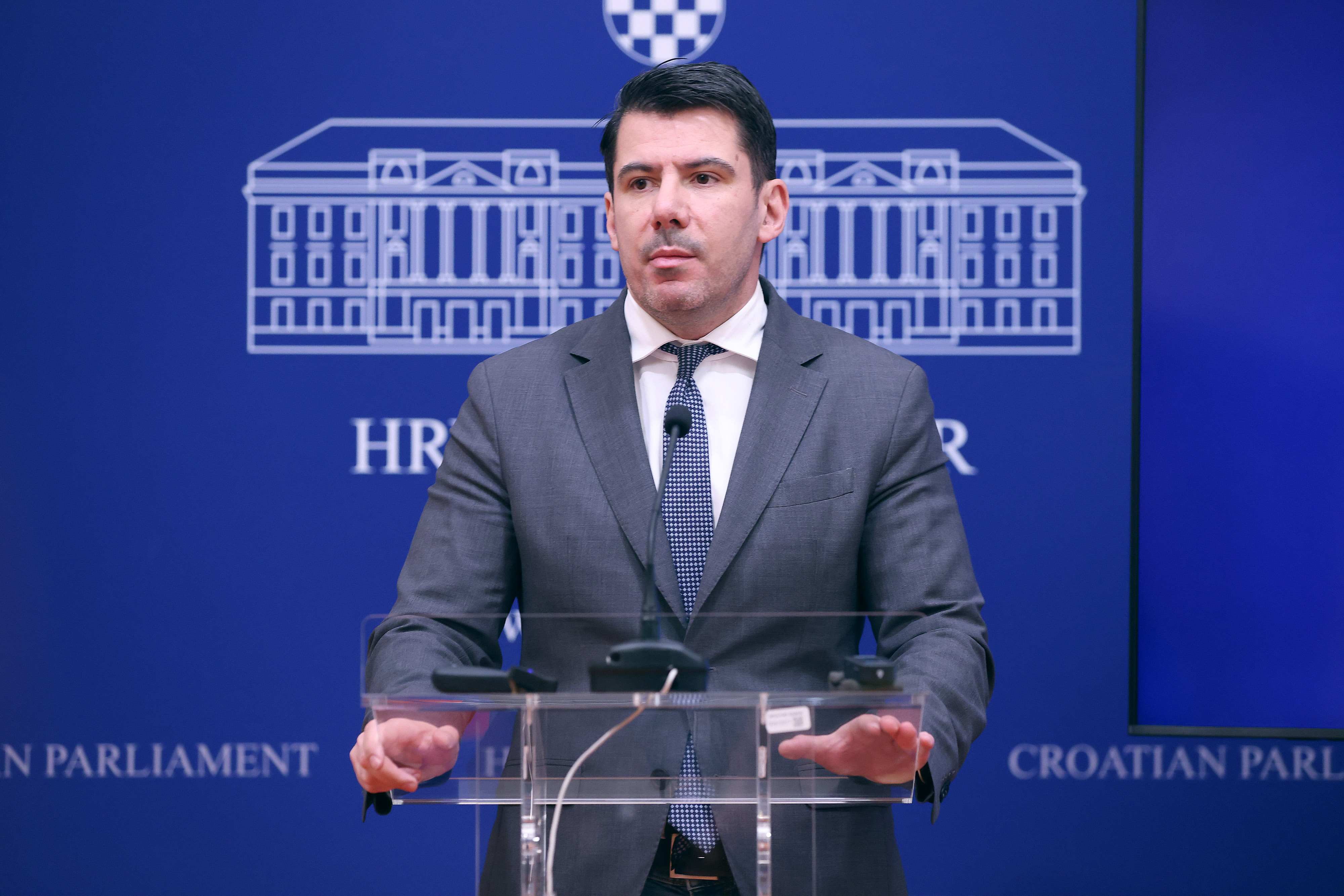 Zagreb: Nikola Grmoja o aktualnim temama