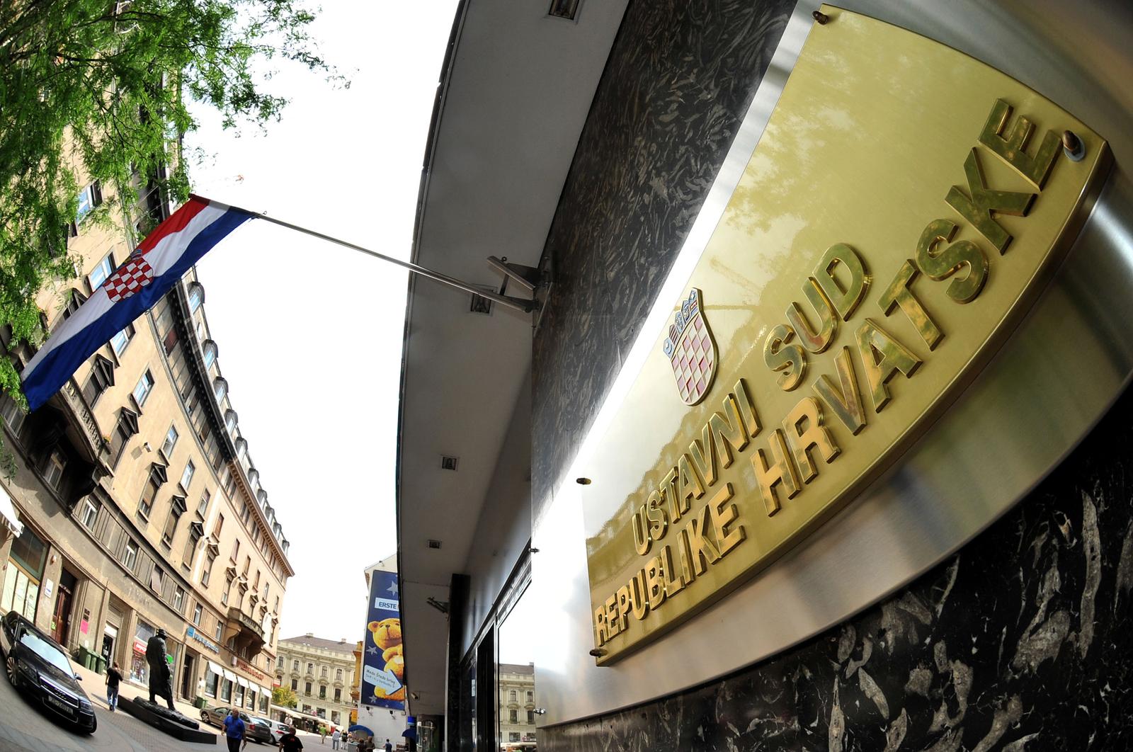 Zagreb: Zgrada Ustavnog suda u Varavskoj ulici, ilustracija