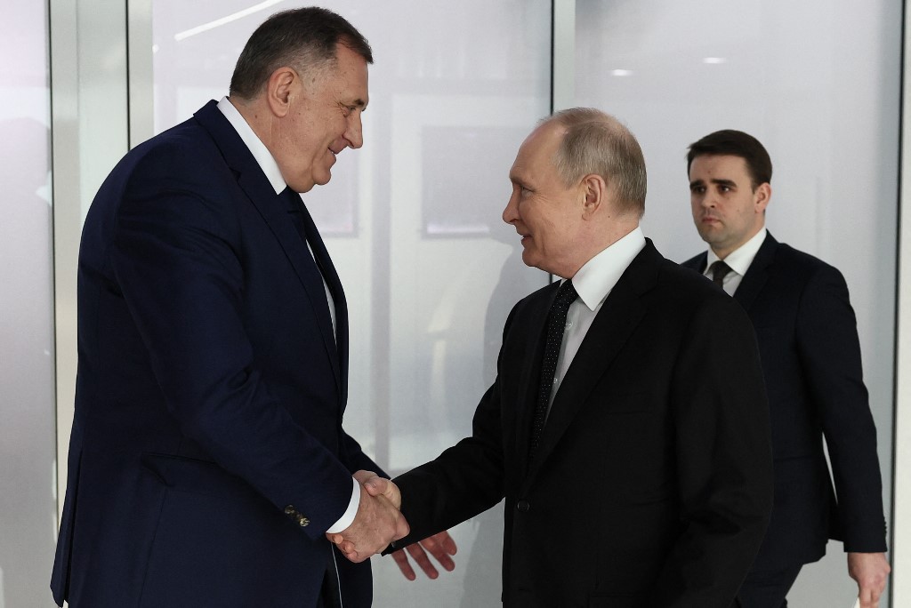 Milorad Dodik i Vladimir Putin
