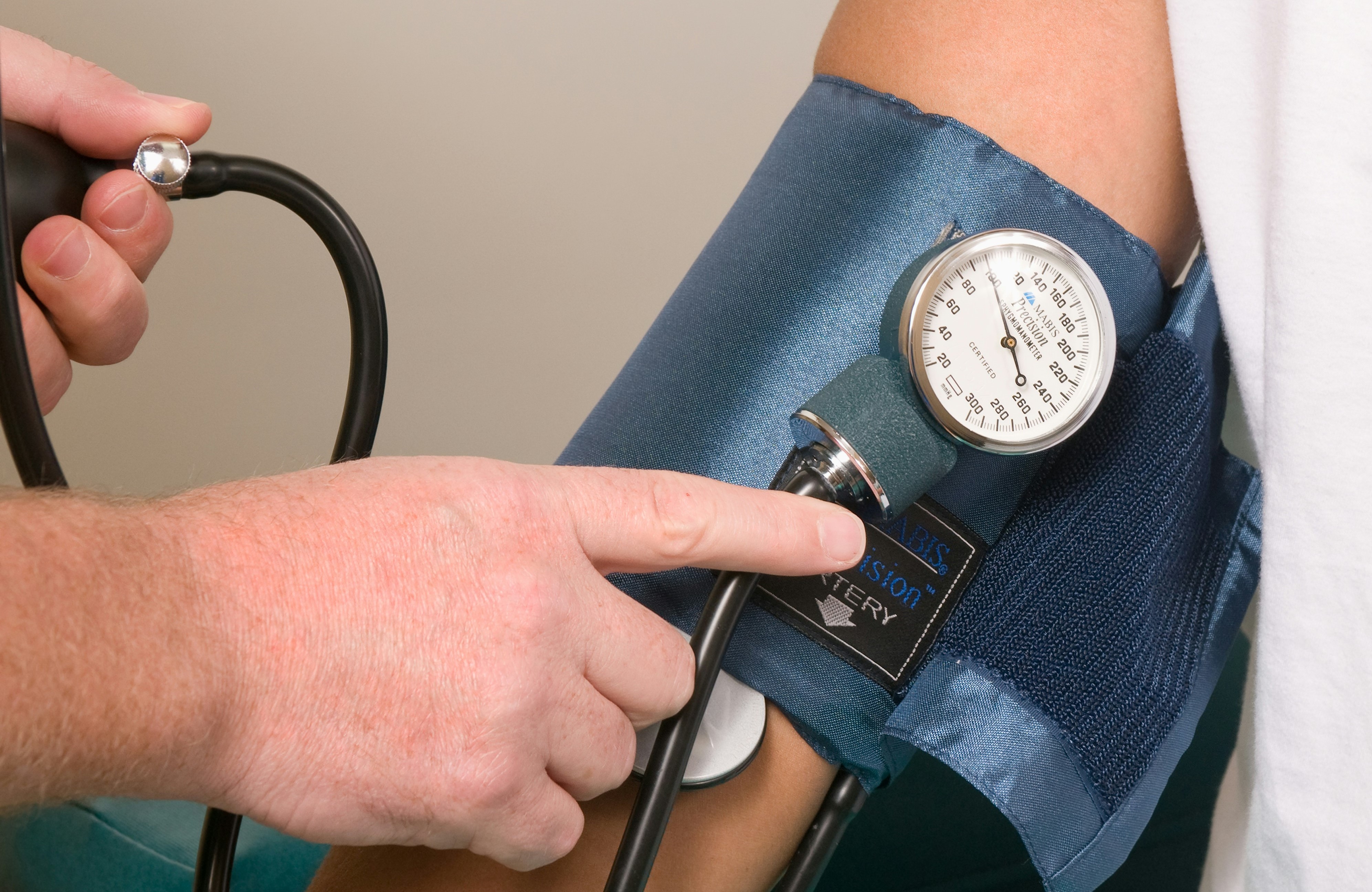 tlak, liječnik, pacijent