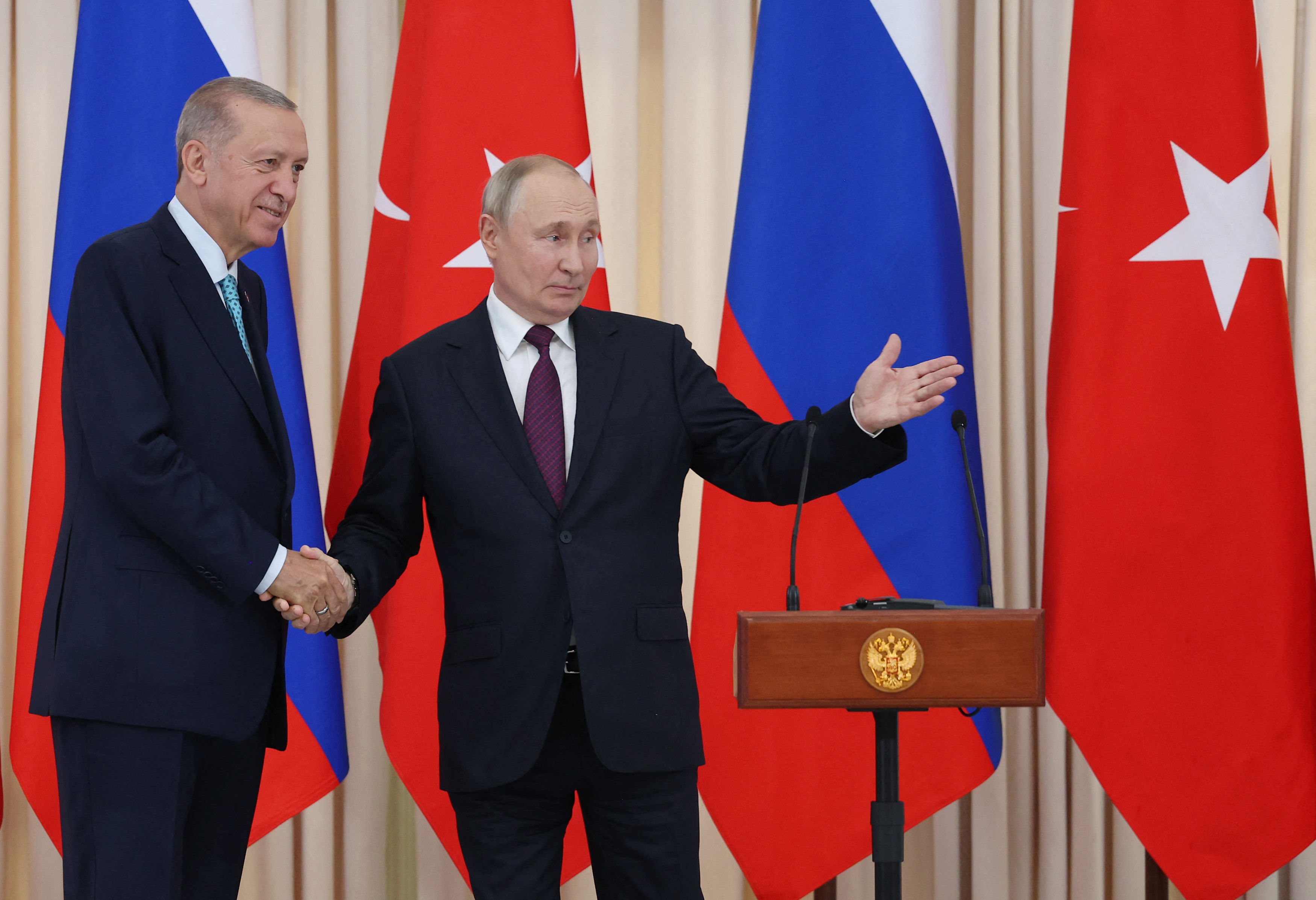 Putin, Erdogan