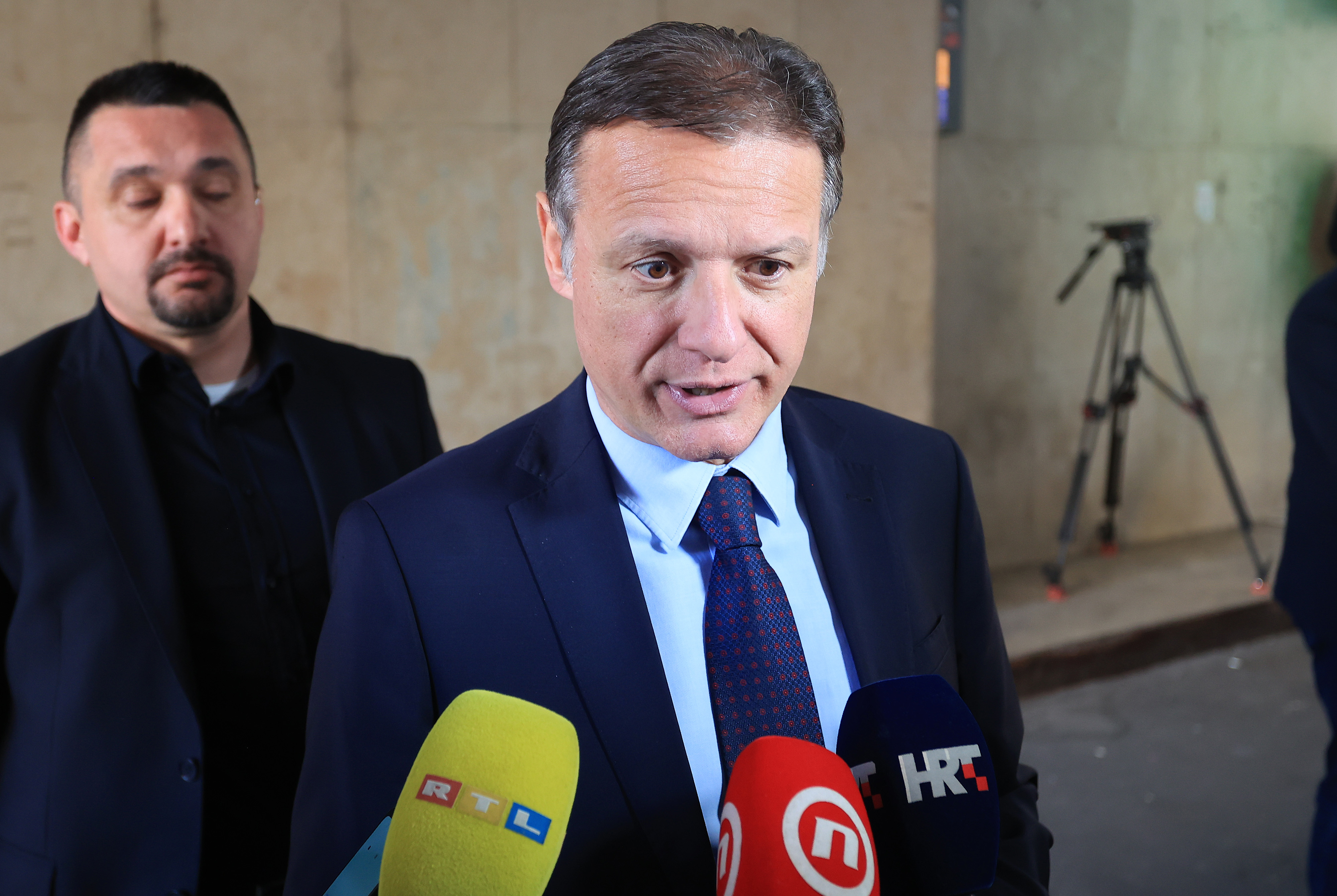 Zagreb: Dolazak članova na sjednicu šireg Predsjedništva HDZ-a