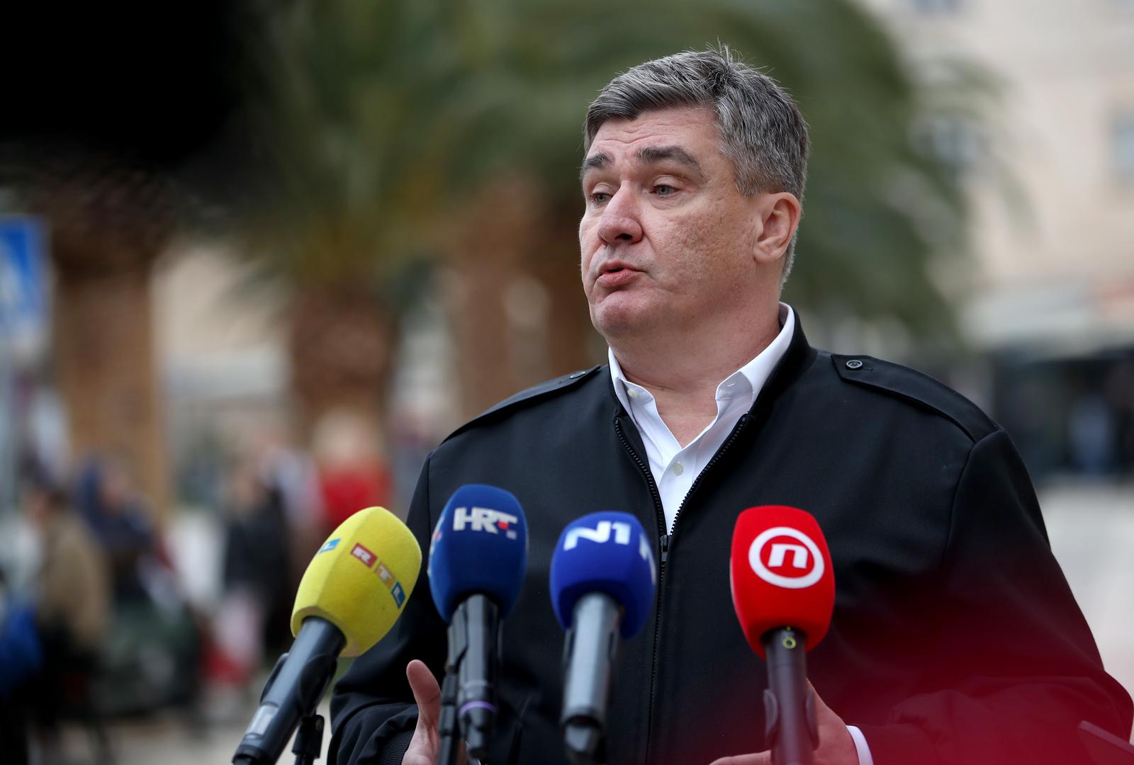 Predsjednik Zoran Milanović obratio se medijima u Veloj Luci