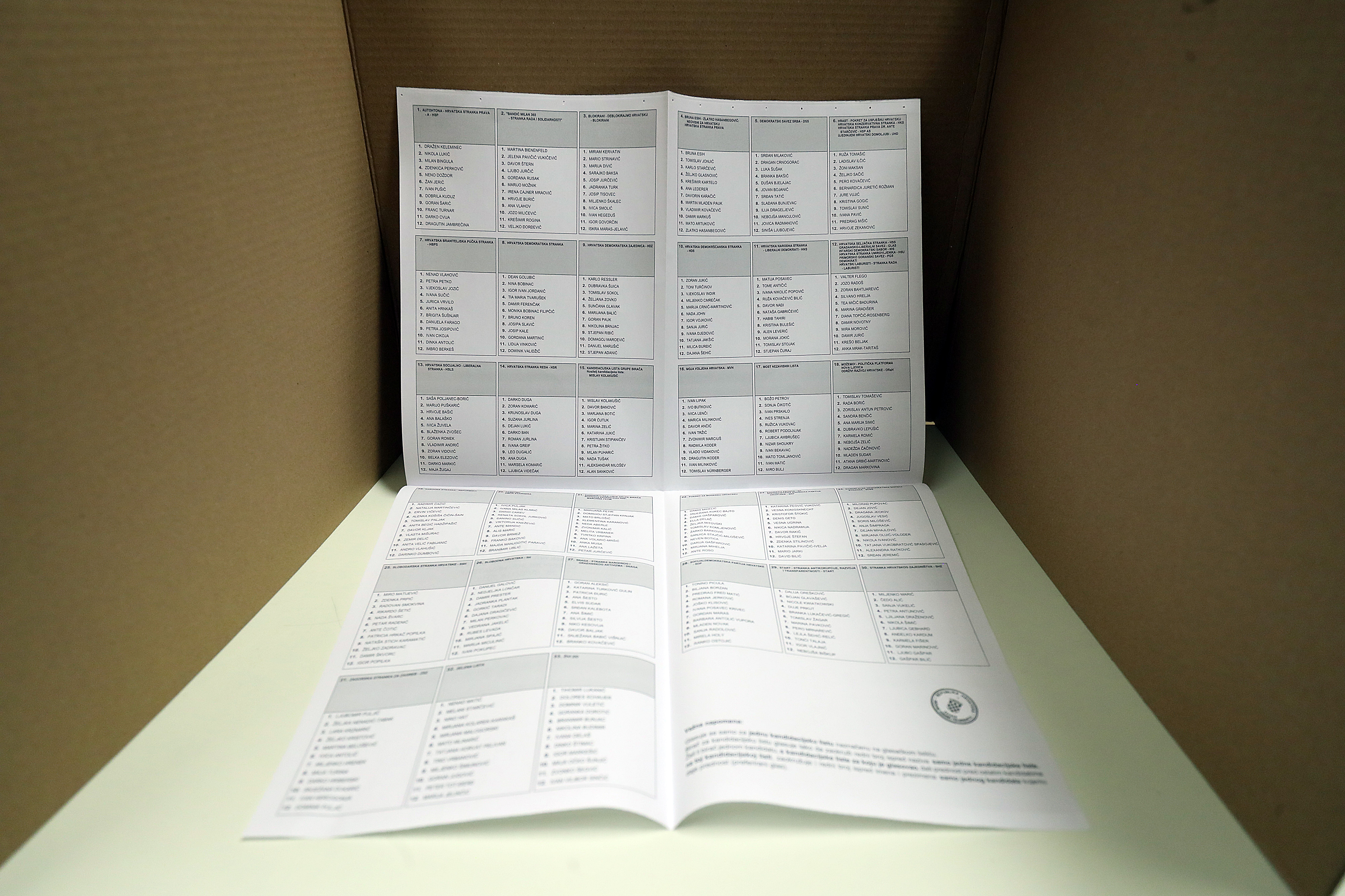 Zagreb: Građani izlaze na birališta izabrati svoje zastupnike u Europski parlament