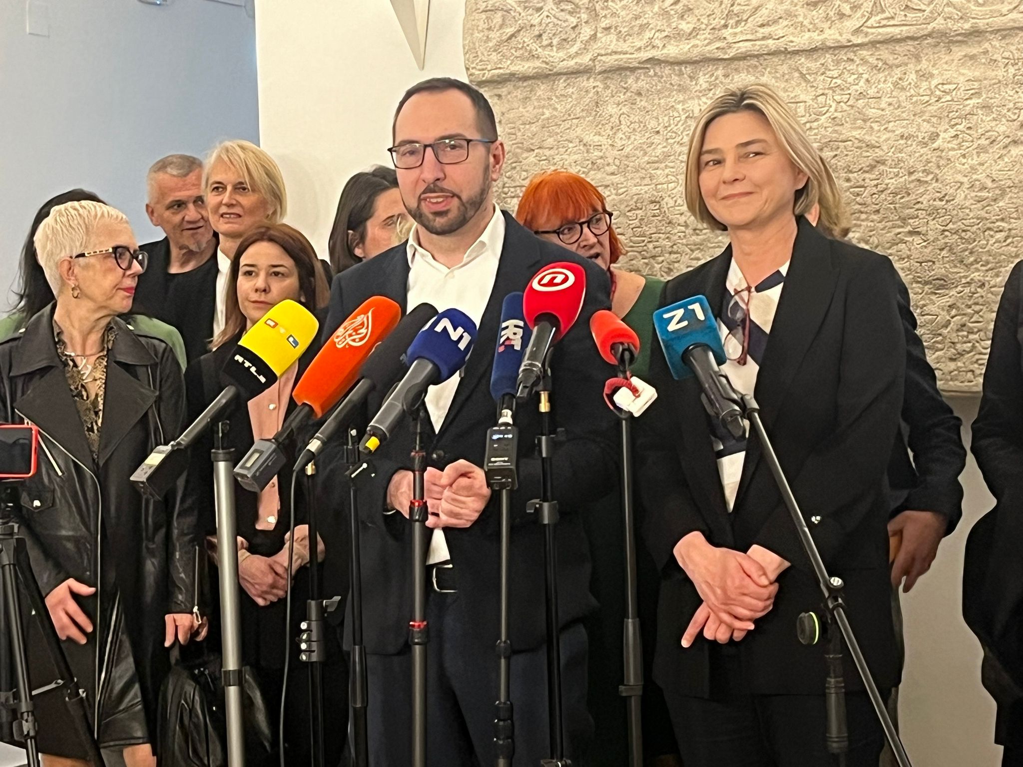 Tomislav Tomašević, Sandra Benčić