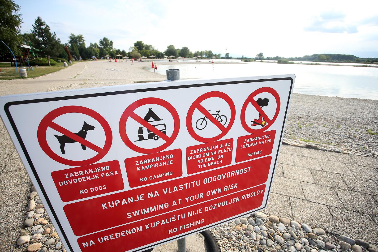 Na jezeru Aquacity u Varaždinu utopila se mladja osoba