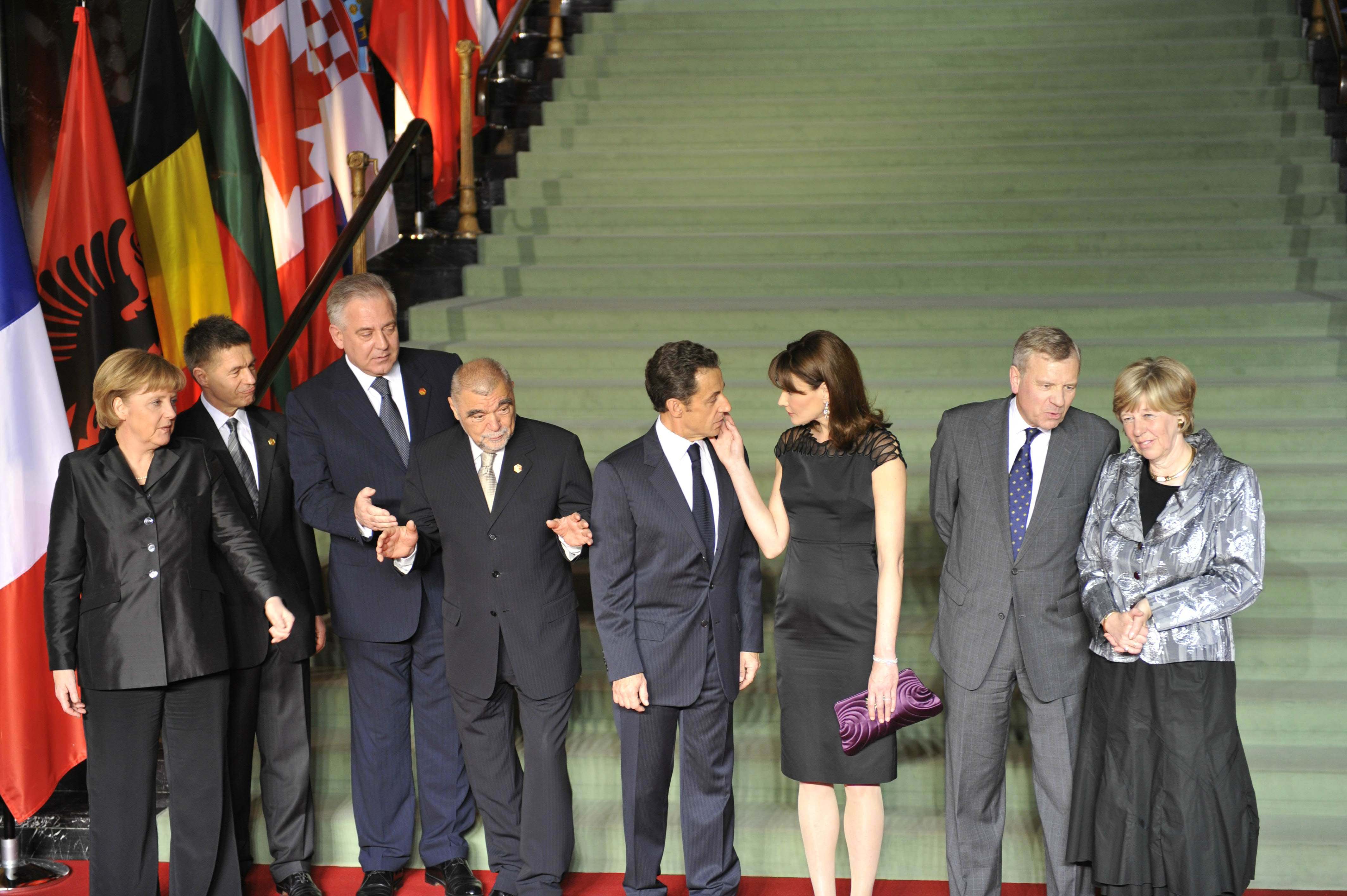 Stjepan Mesić, Ivo Sanader