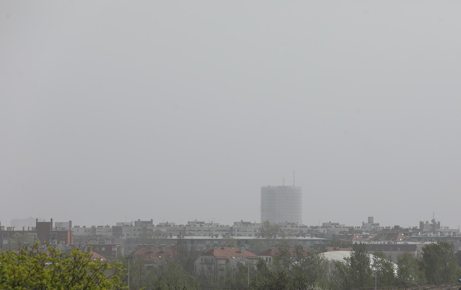 Zagreb  zasuo saharski pijesak