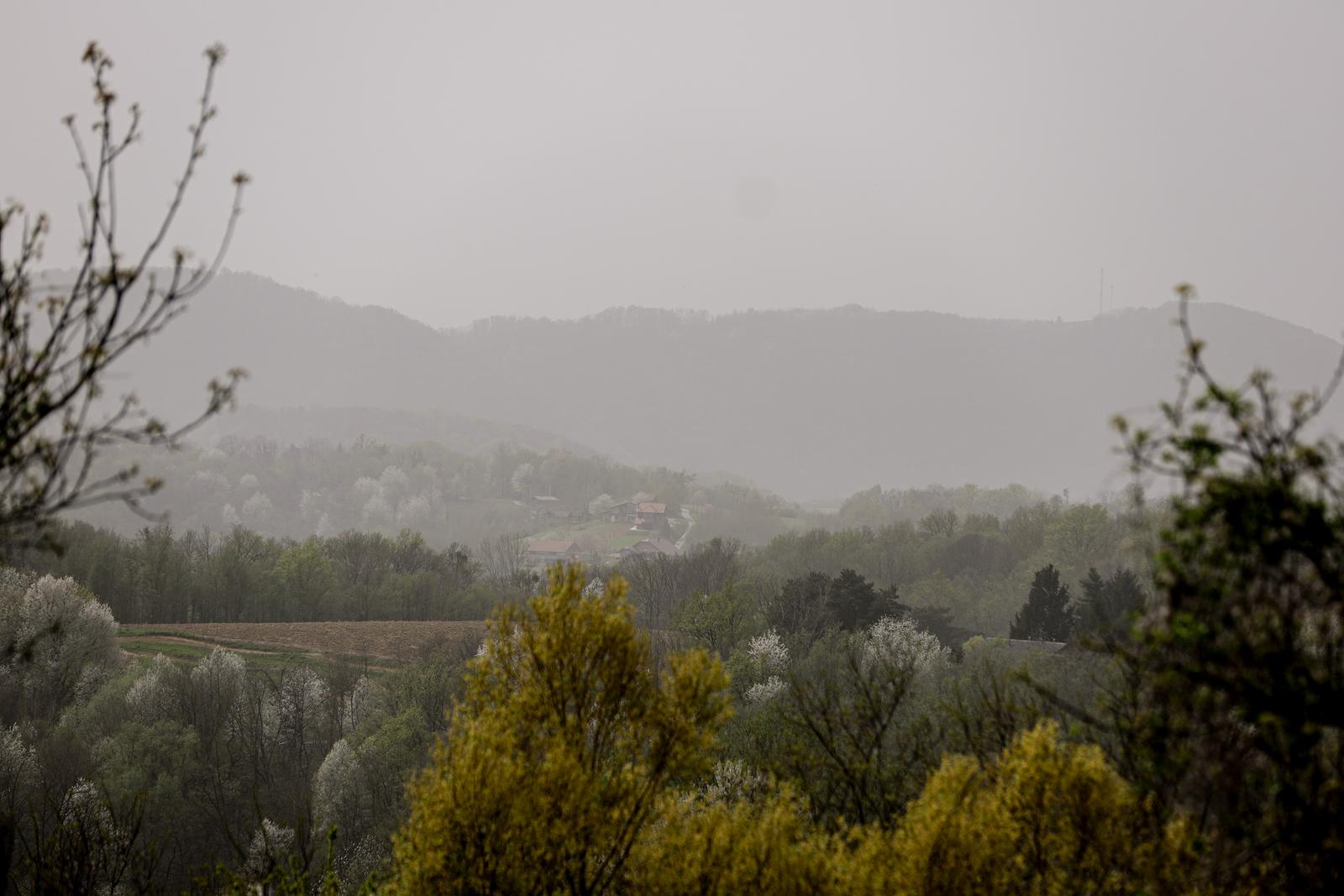 Saharski pijesak zamutio nebo iznad Zagorja