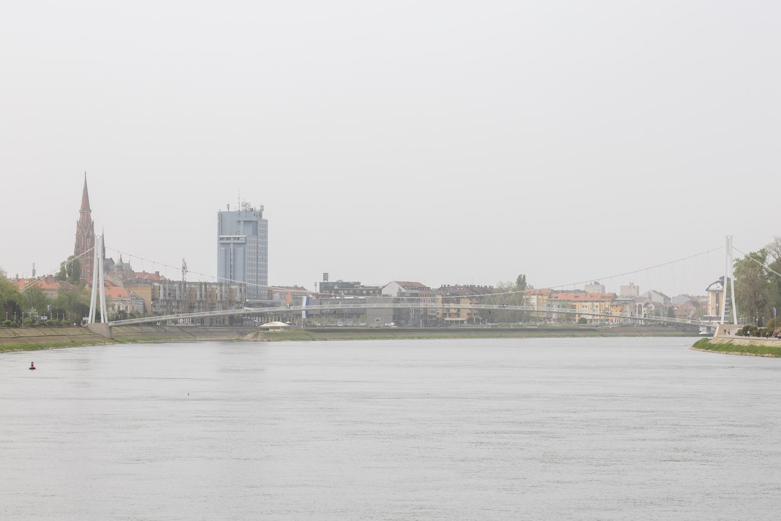 Saharski pijesak iznad Osijeka