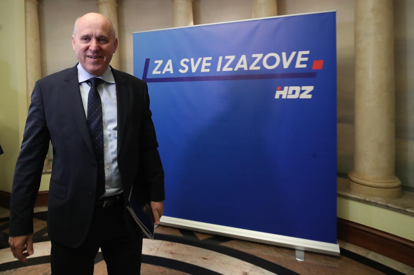 Zagreb: U hotelu Westin održana je sjednica Predsjedništva HDZ-a te predstavljanje izbornog programa