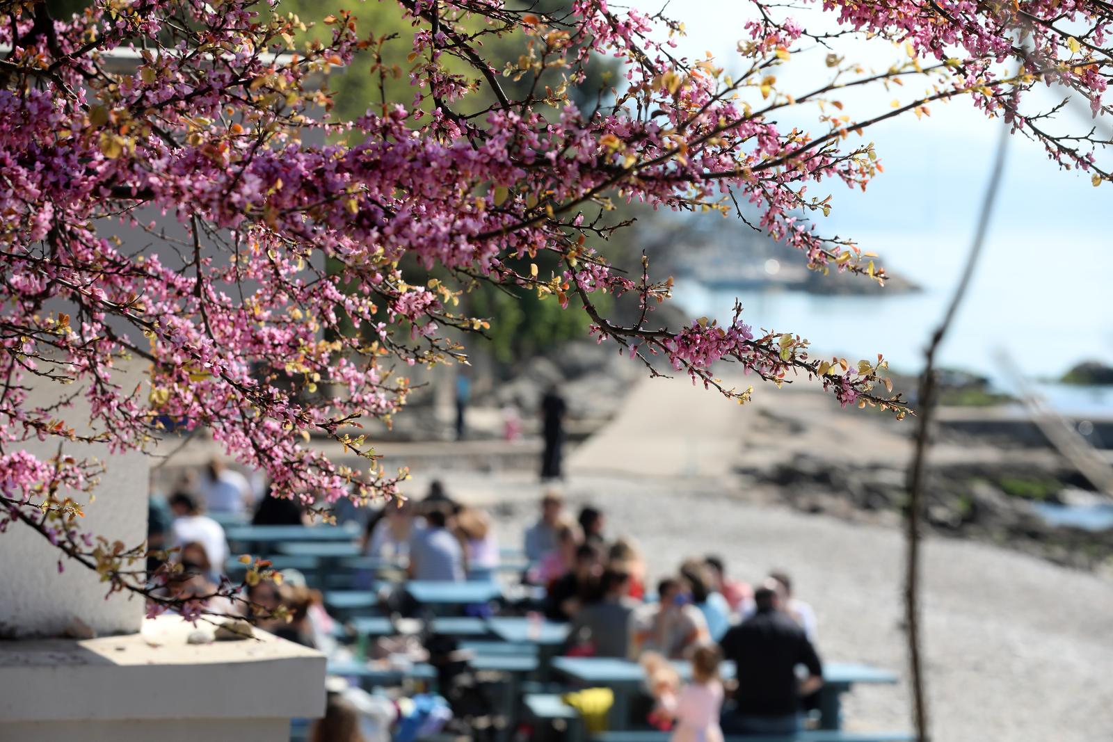 Rijeka: Mnogobrojni Rije?ani na plai Kantrida