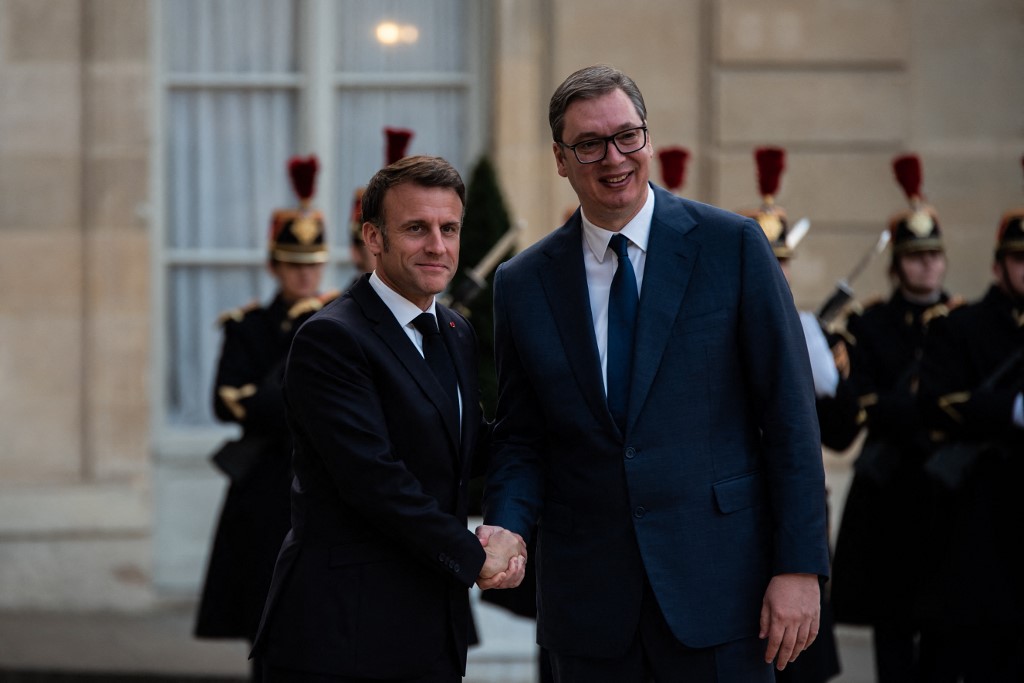 Emmanuel Macron, Aleksandar Vučić